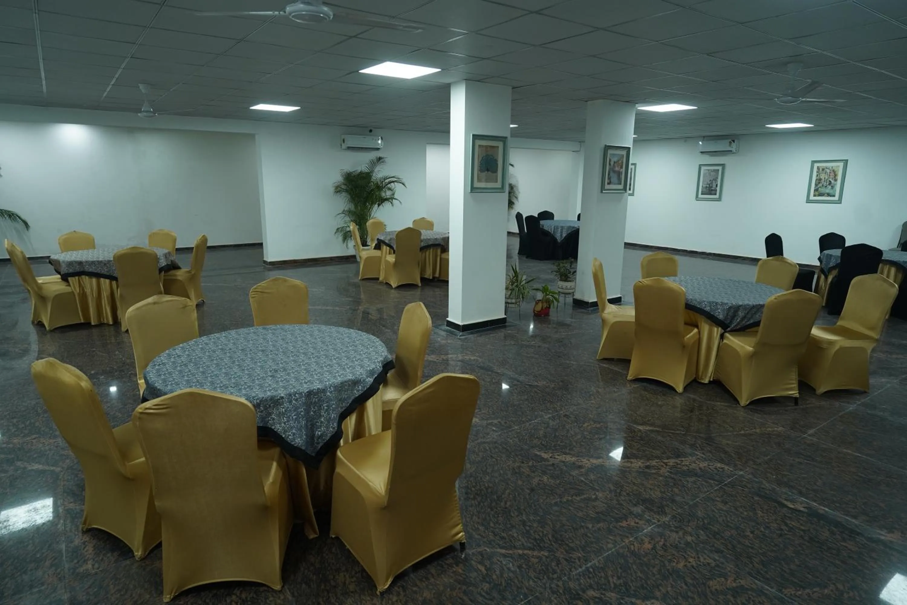 Seating area in Posh Garden Inn Artemis Hospital Road Gurgaon