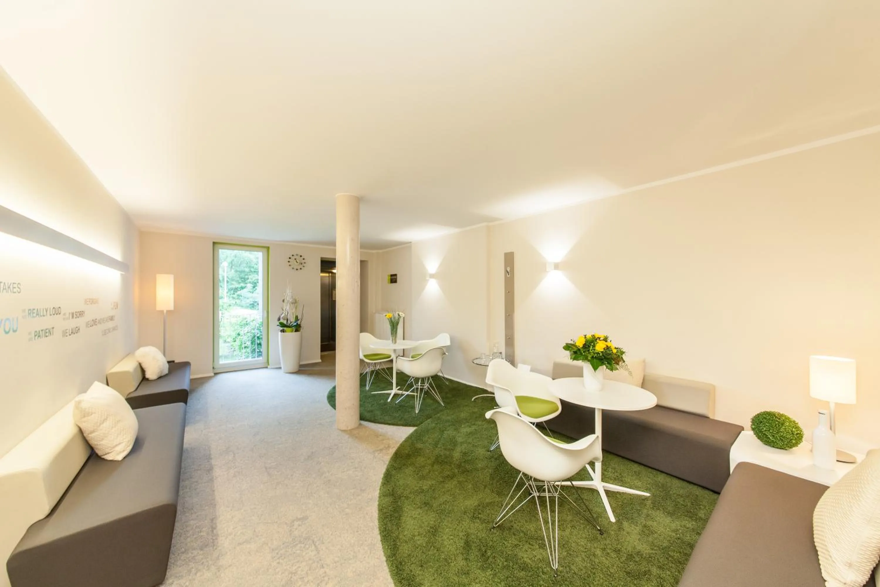 Lobby or reception in acora Fürth Living the City