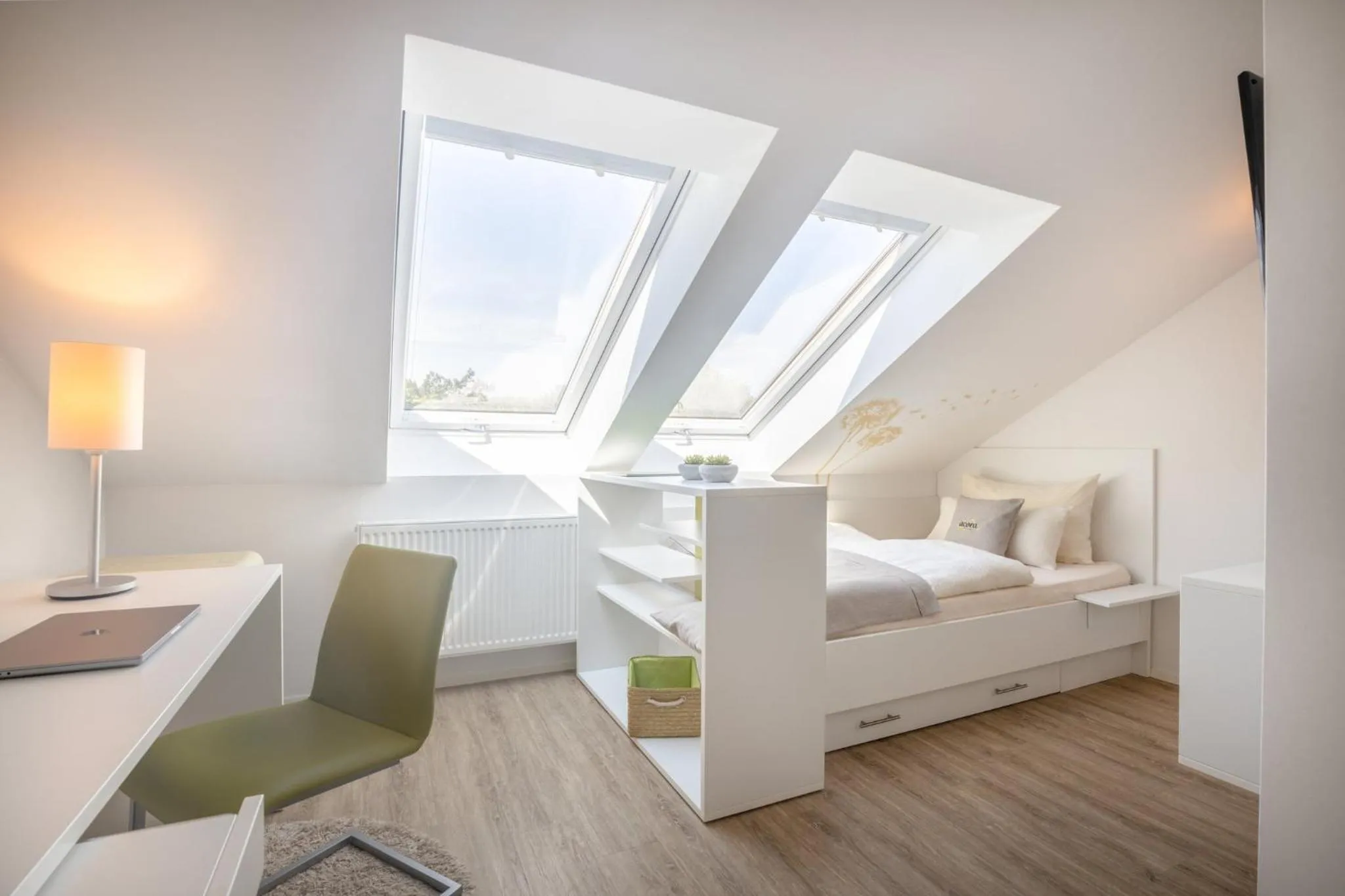 Photo of the whole room, Bed in Candlewood Suites Fürth by IHG