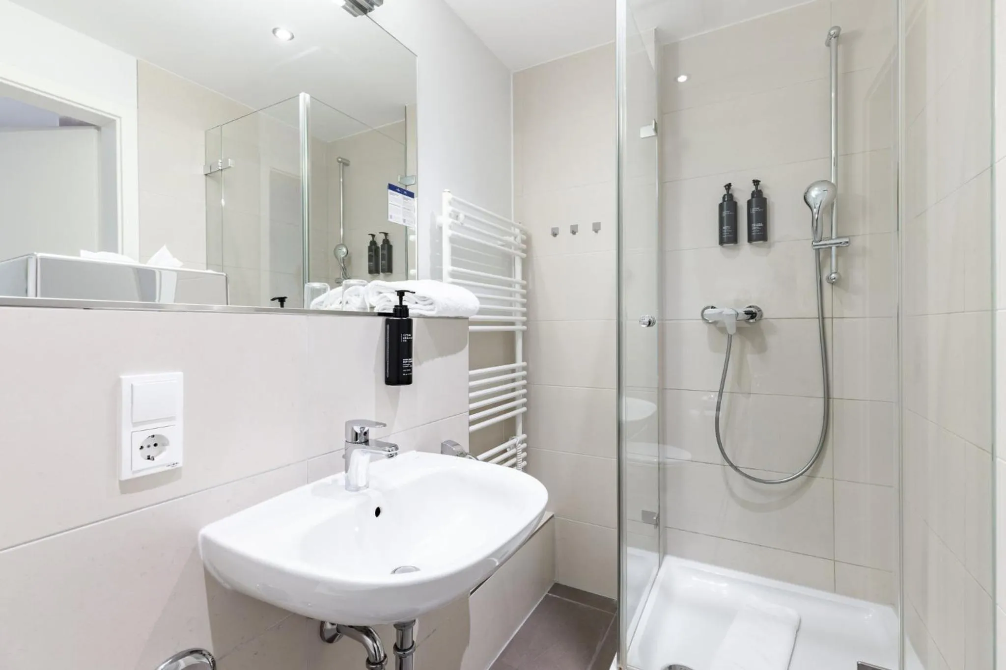 Bathroom in Candlewood Suites Fürth by IHG