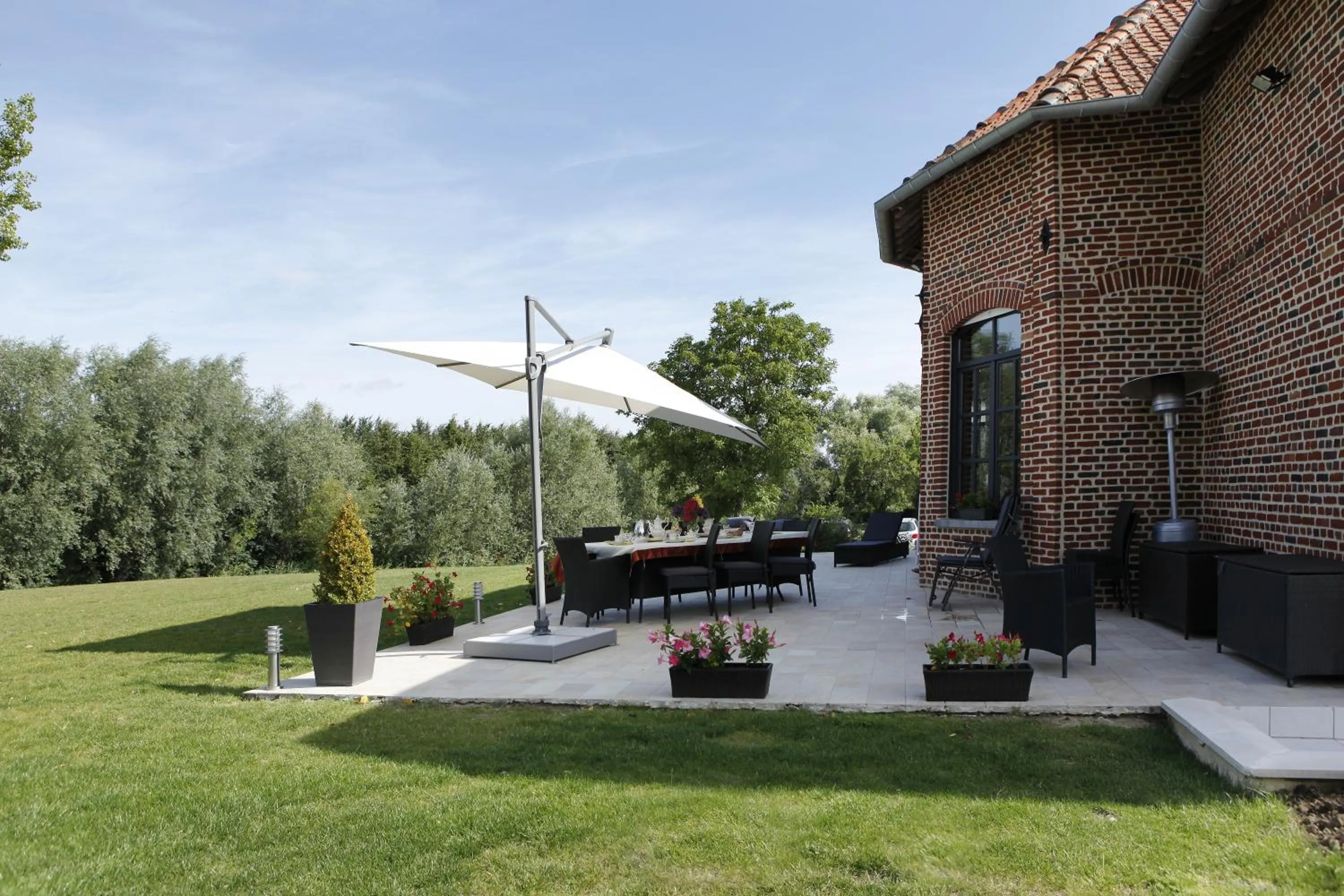 Patio in La Cense - Ferme des Tilleuls