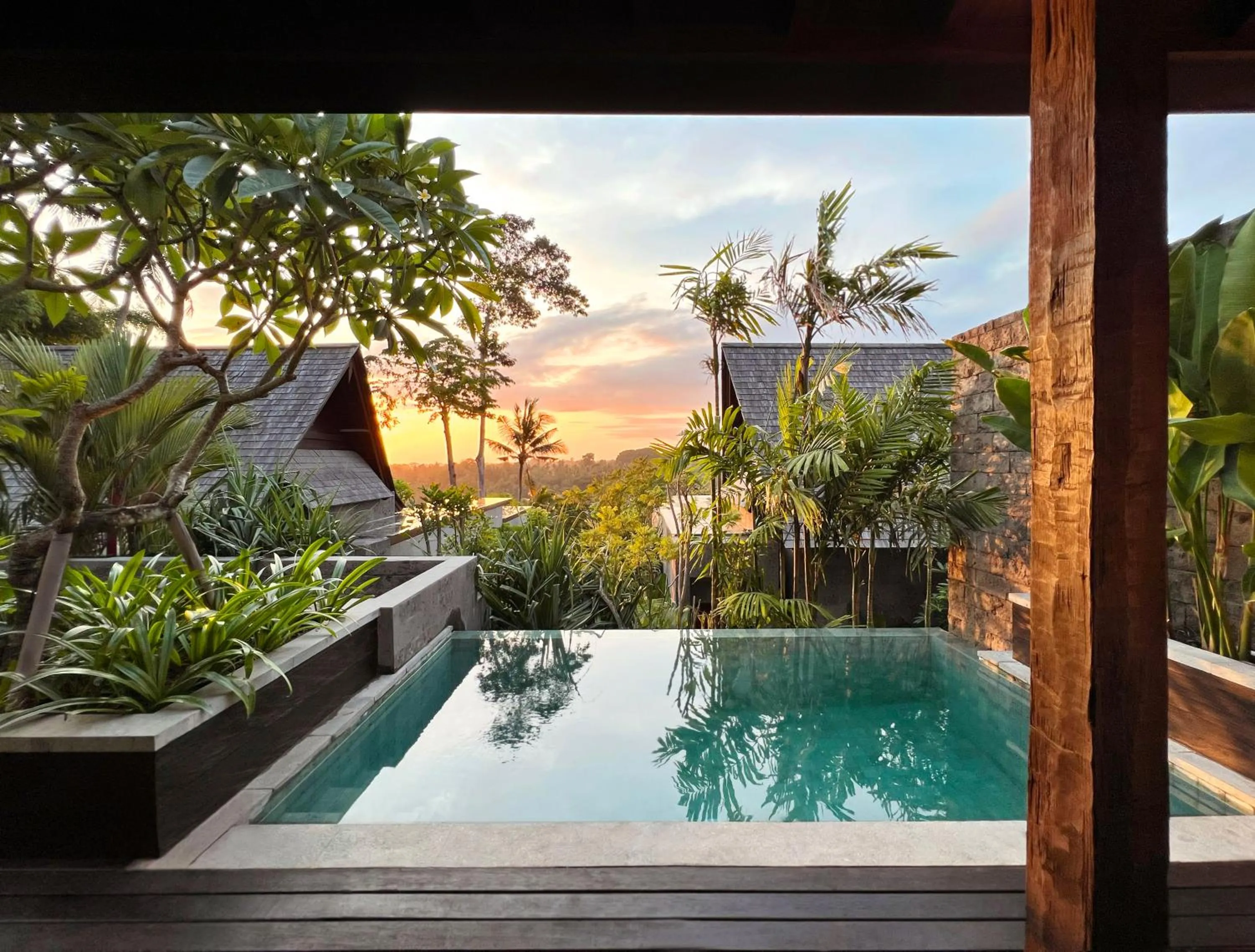 Swimming pool in The Ridge Bali