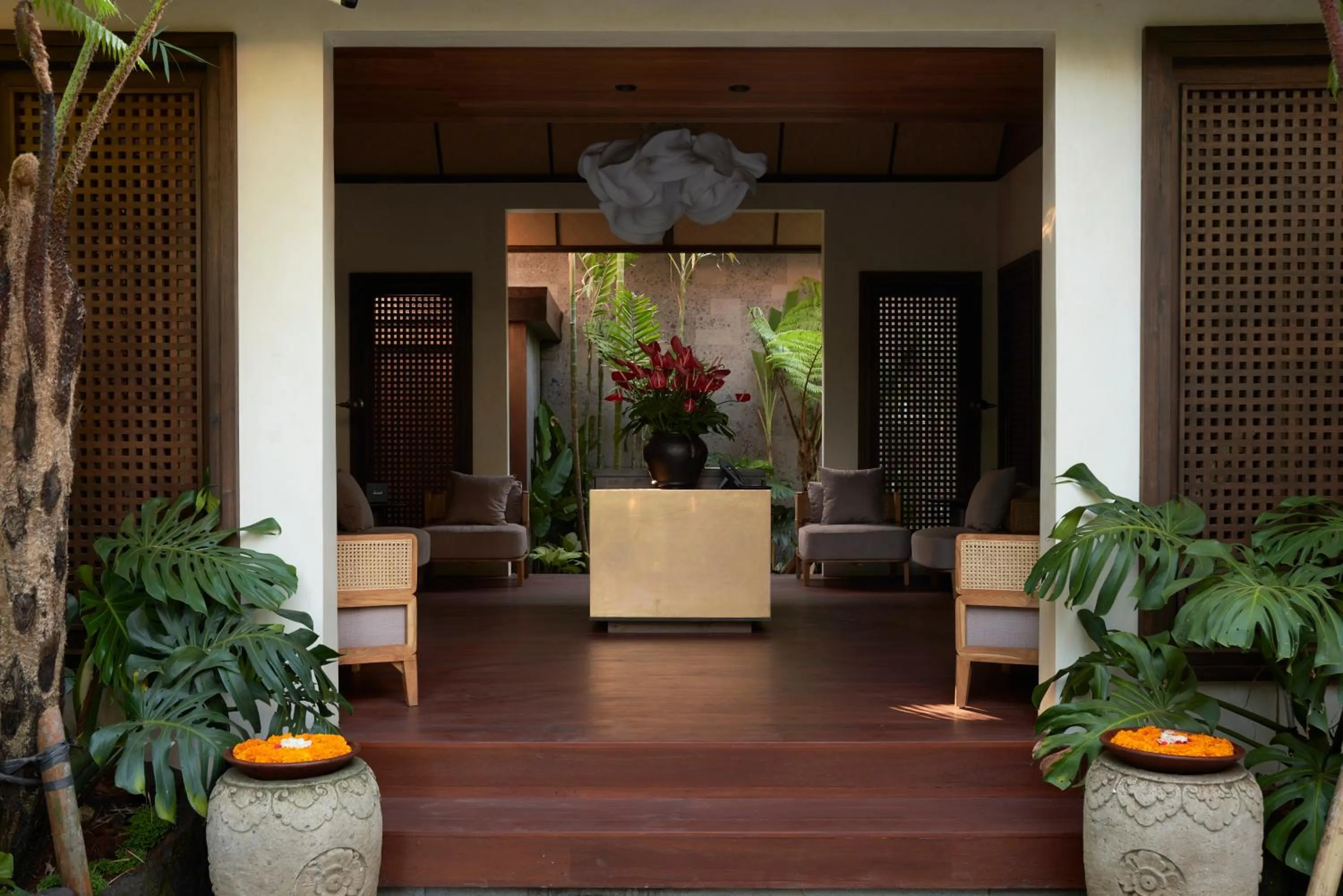 Lobby or reception in The Ridge Bali