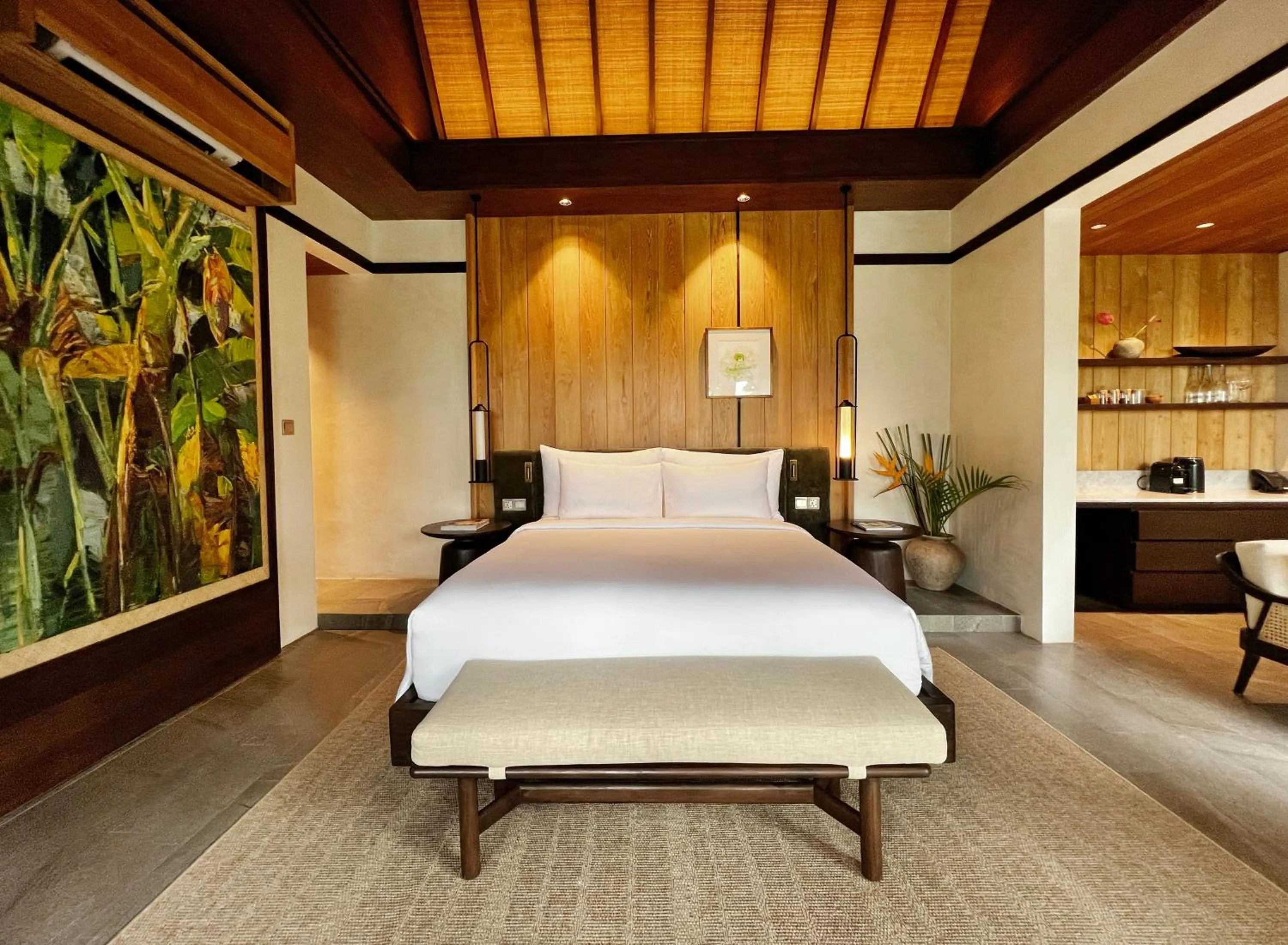 View (from property/room), Bed in The Ridge Bali