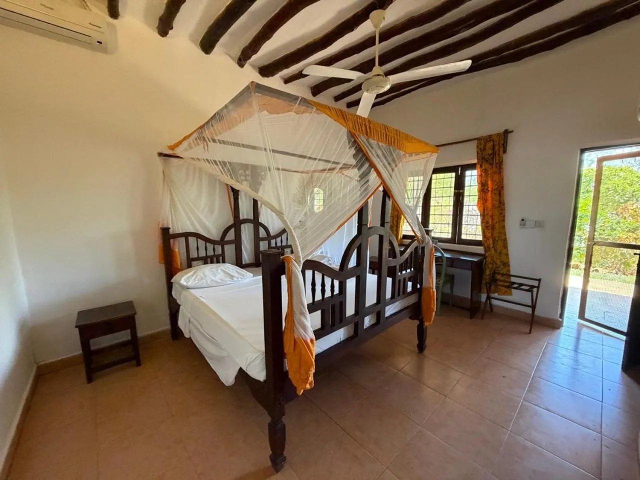 Bed in Kiwengwa Bungalow Boutique Resort