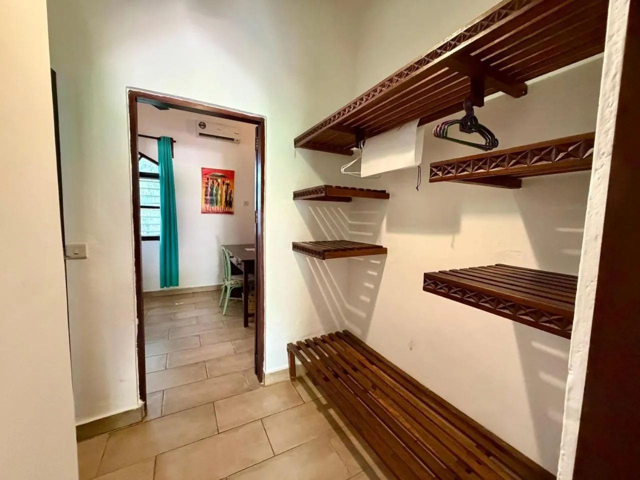 wardrobe in Kiwengwa Bungalow Boutique Resort