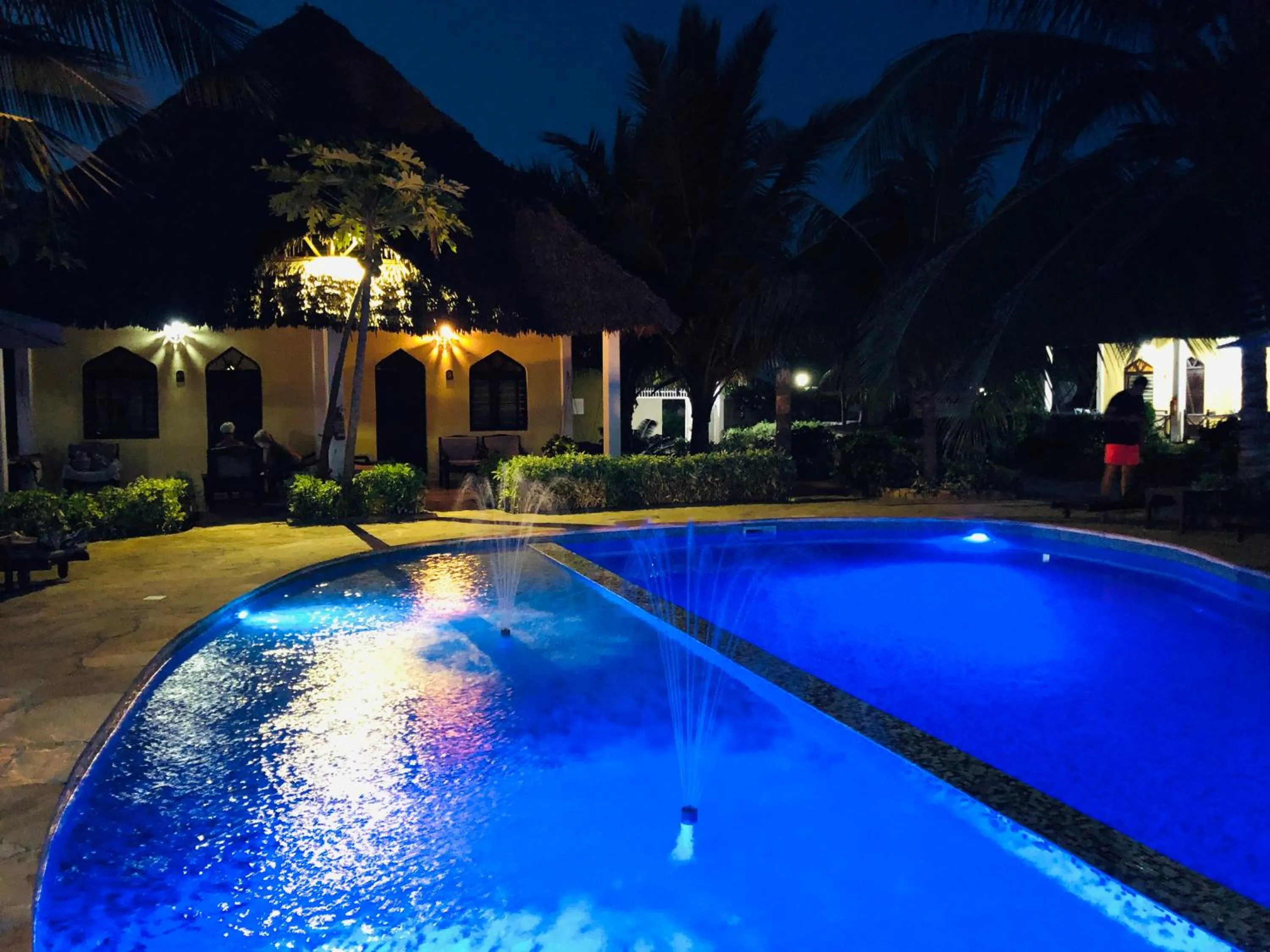Pool view in Kiwengwa Bungalow Boutique Resort