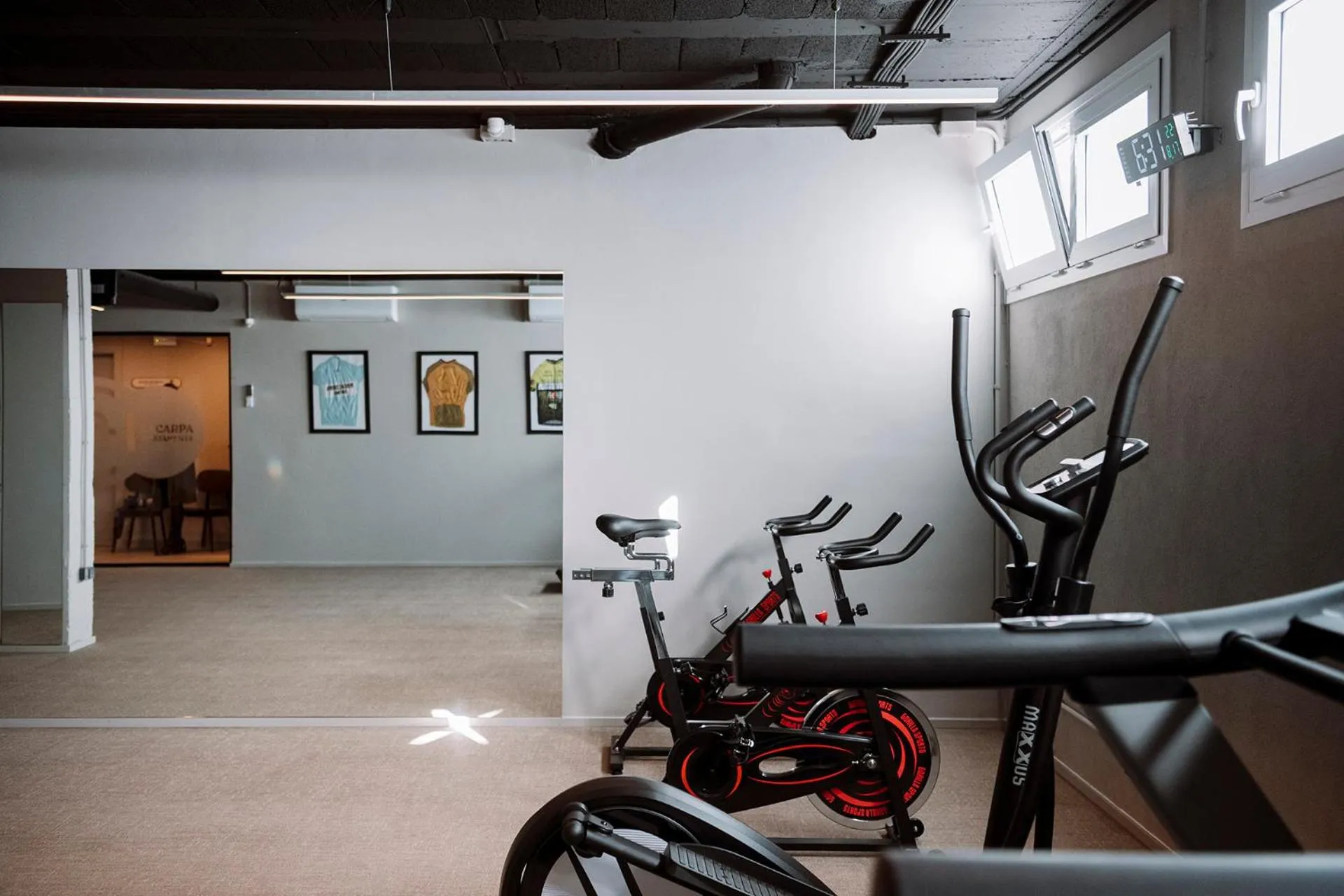 Fitness centre/facilities in APARTAMENTS LA CARPA