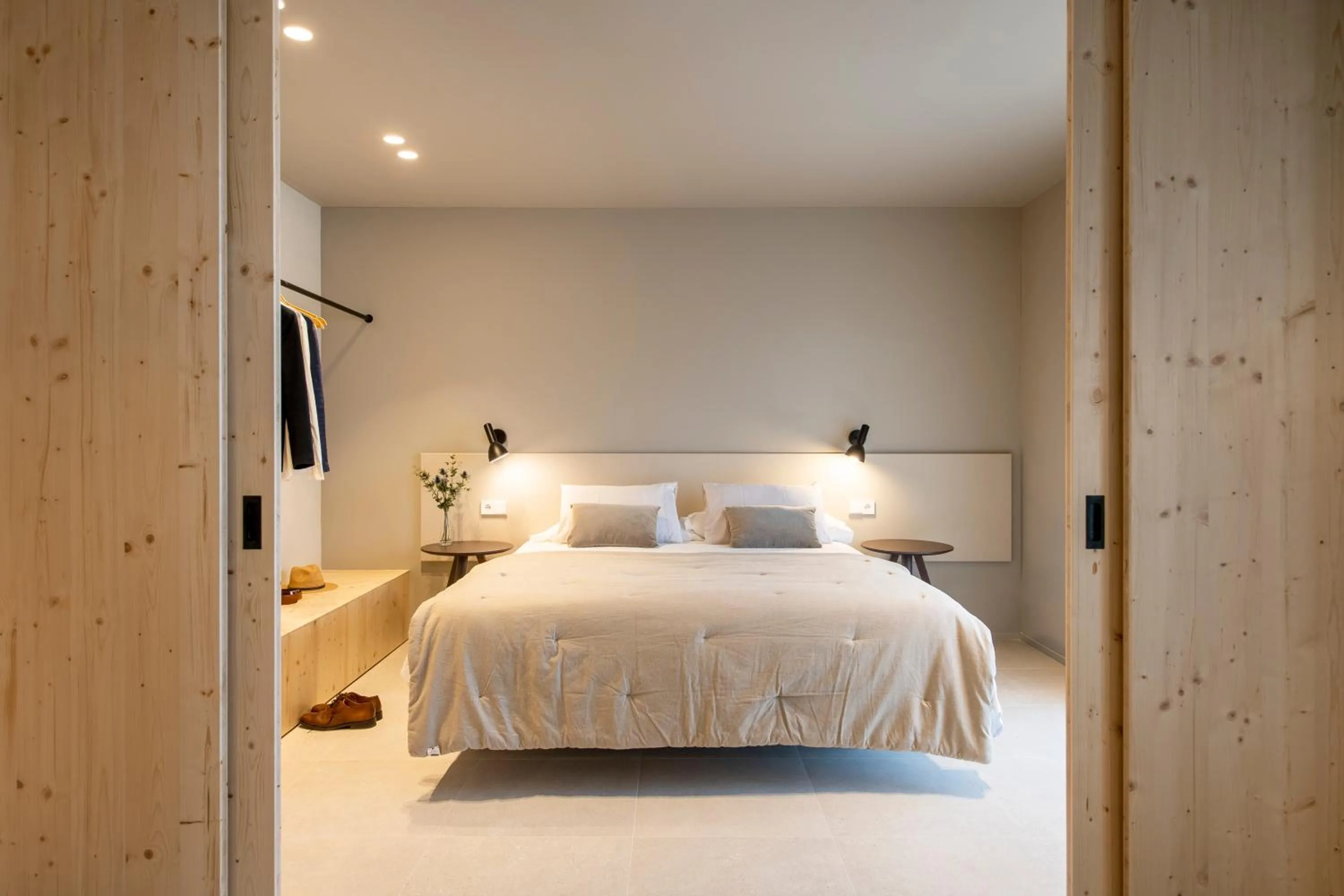 Bed in APARTAMENTS LA CARPA