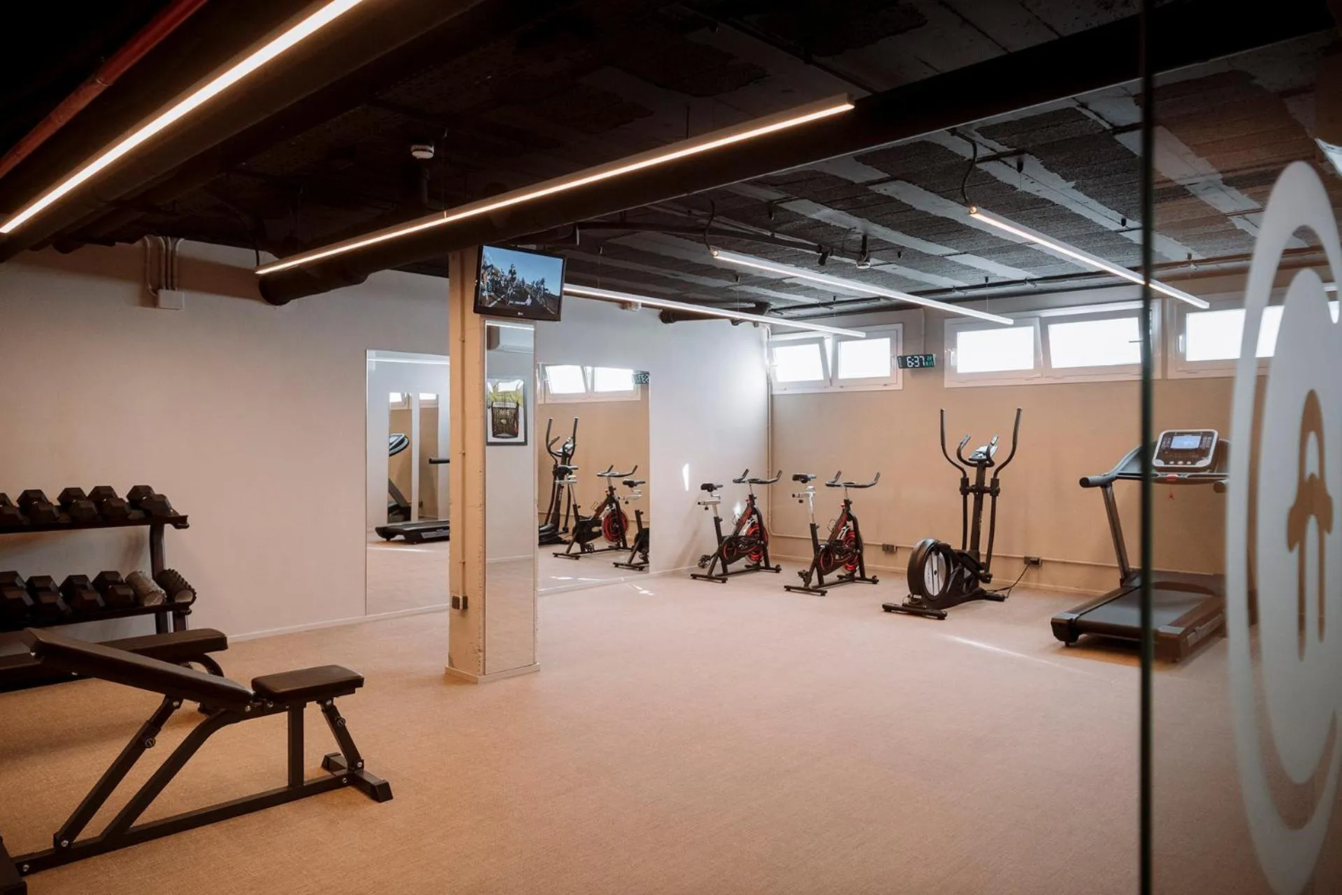 Fitness centre/facilities in APARTAMENTS LA CARPA