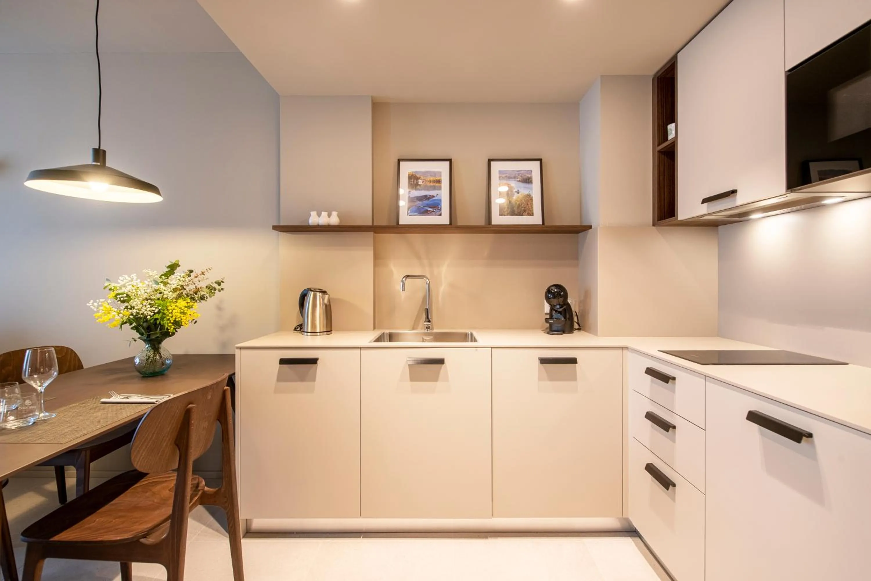Kitchen or kitchenette in APARTAMENTS LA CARPA