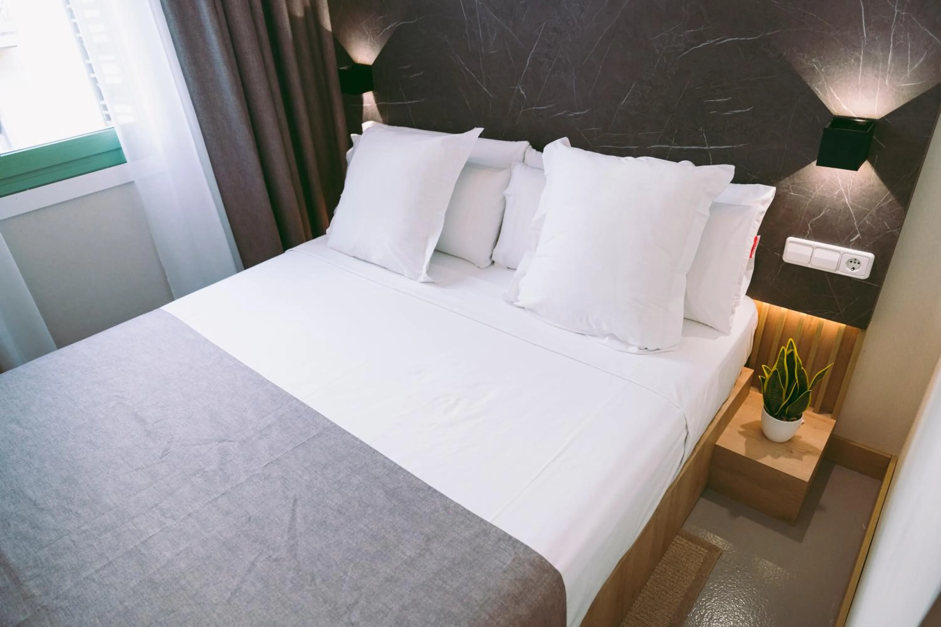 Bed in Hotel Casa Gardenia