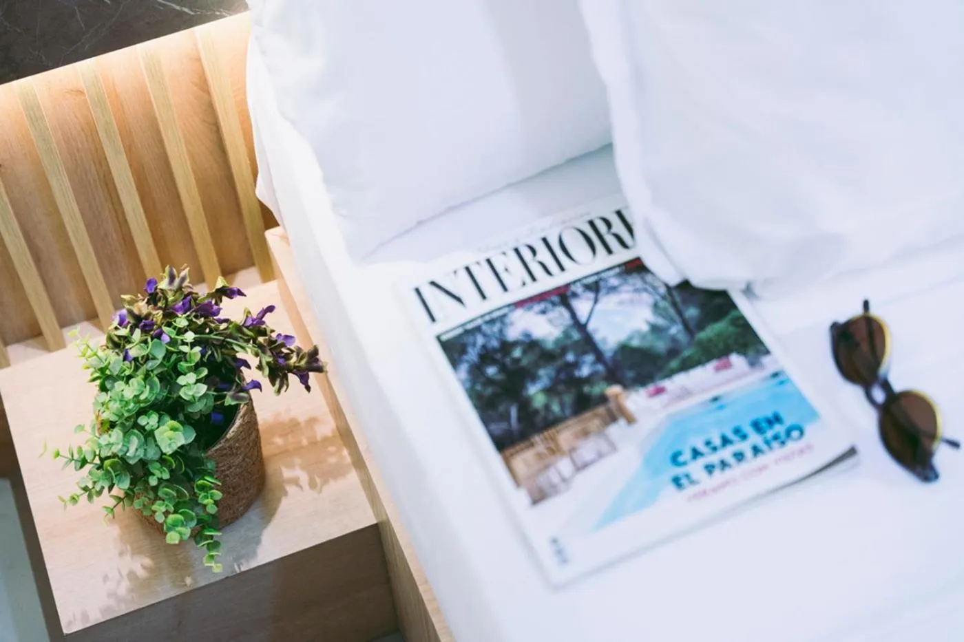 Bed in Hotel Casa Gardenia