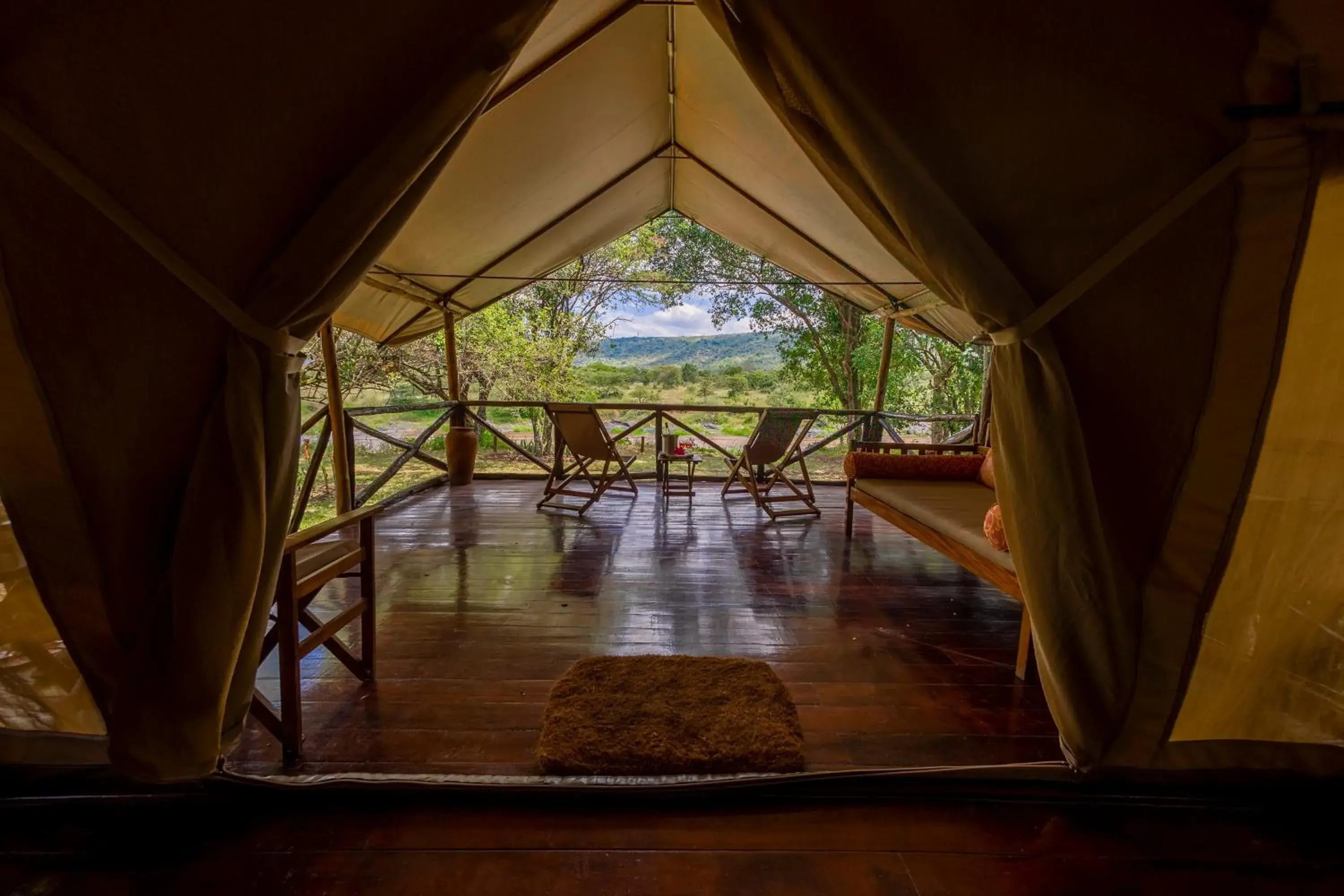 View (from property/room) in Karen Blixen Camp Masai Mara View (from property/room) in Karen Blixen Camp Masai Mara
