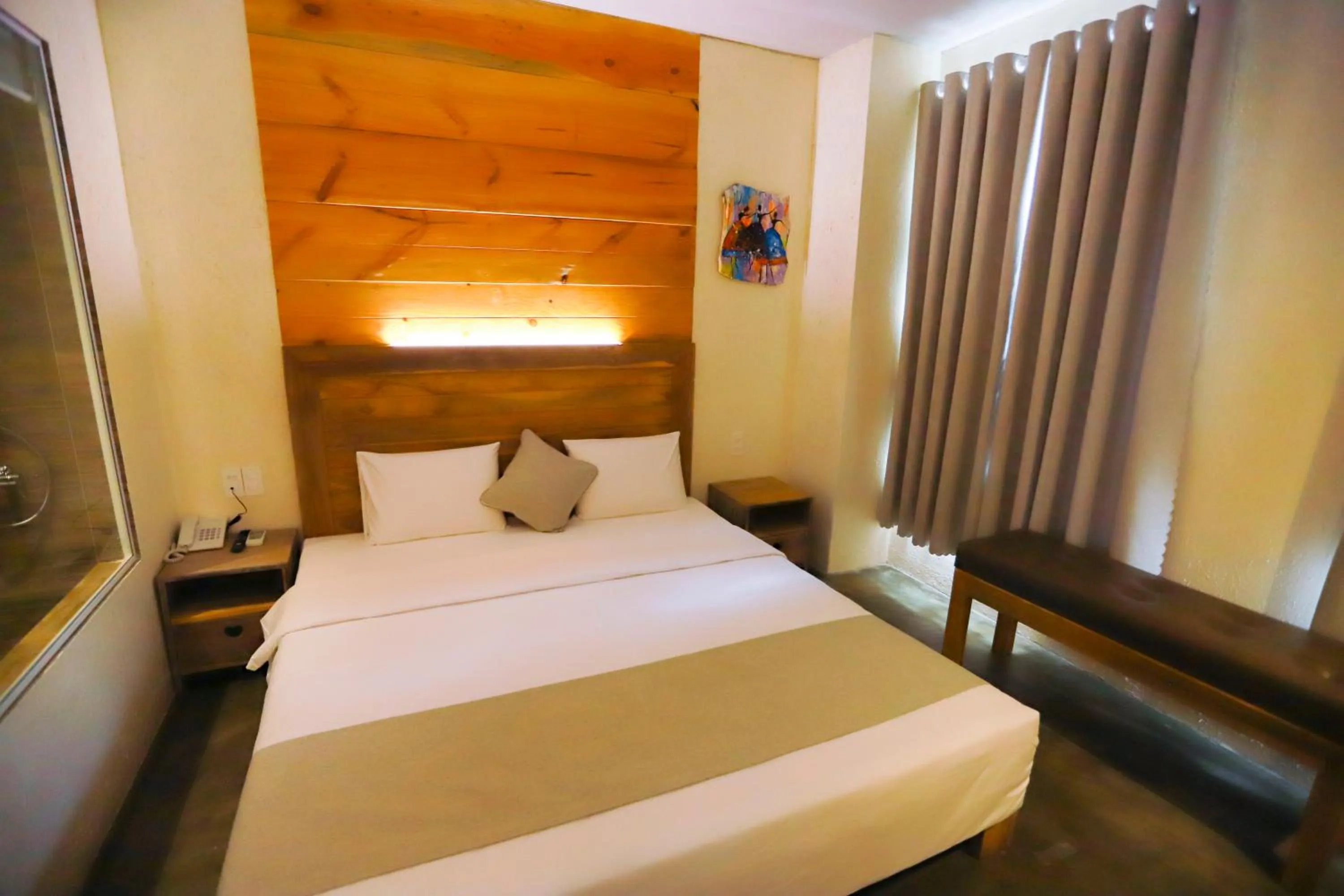 Bedroom in Rustic Hotel Quy Nhon Powered by ASTON