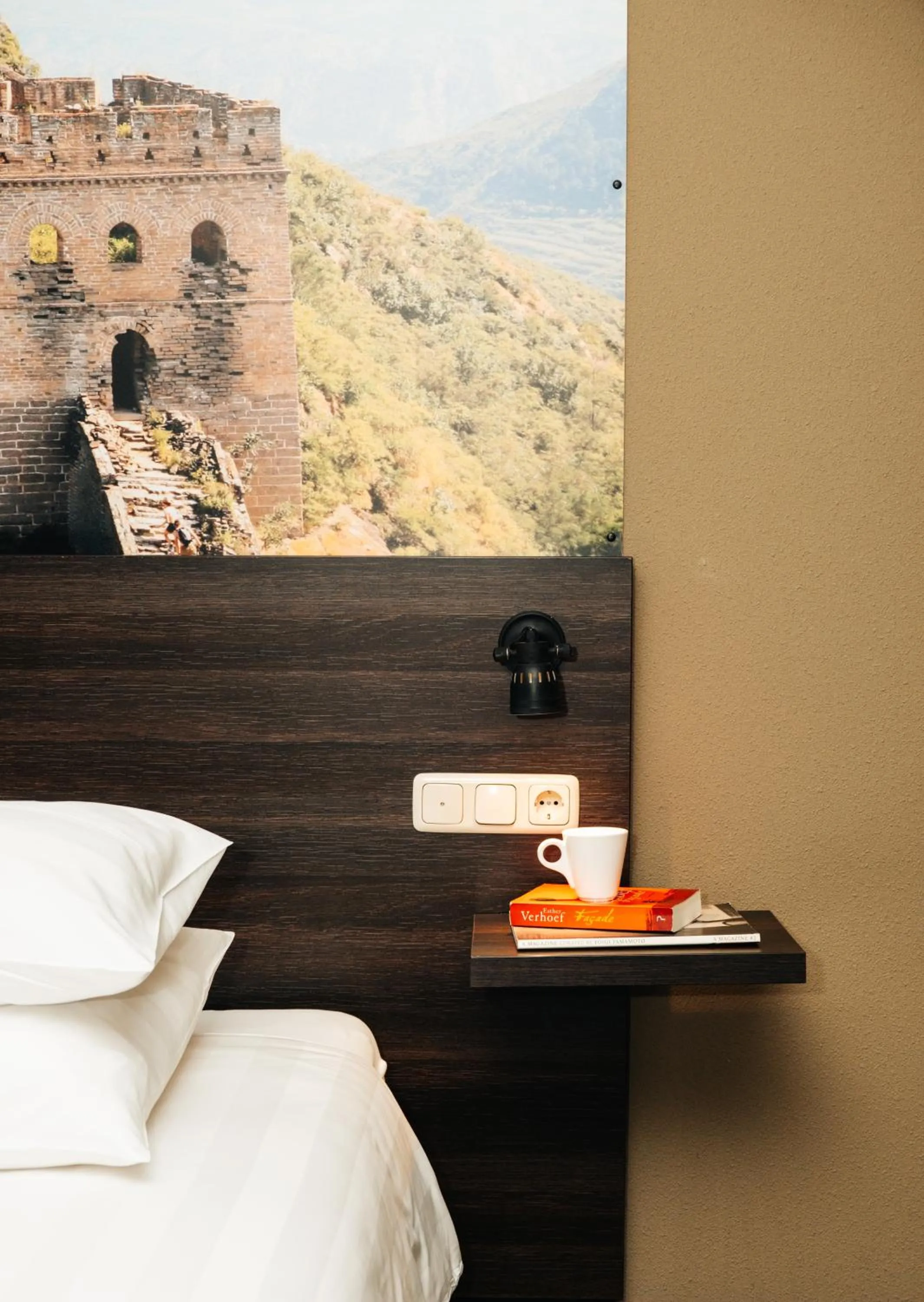 Bed in Hotel de Naaldhof