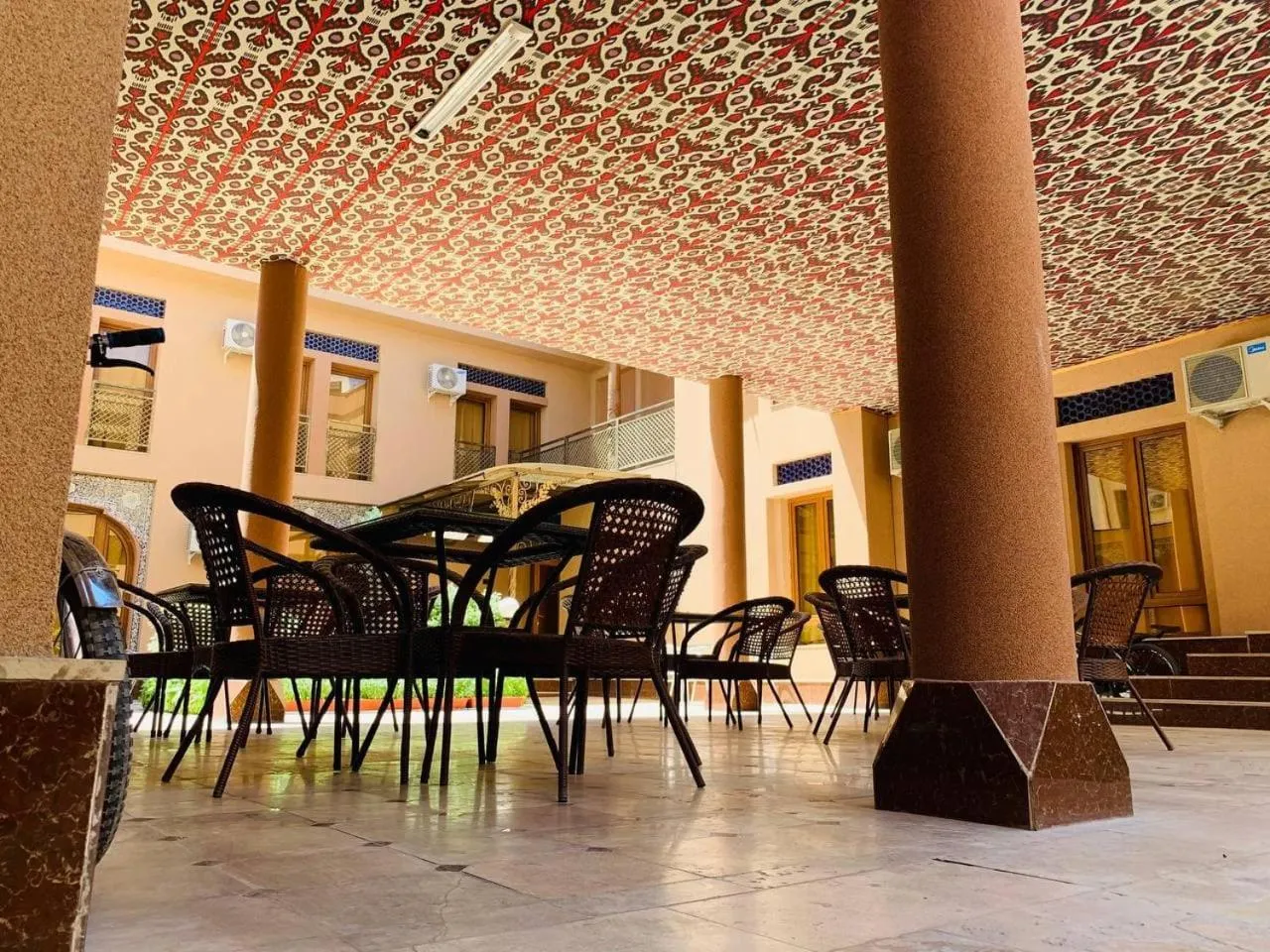 Property building in Rangrez hotel