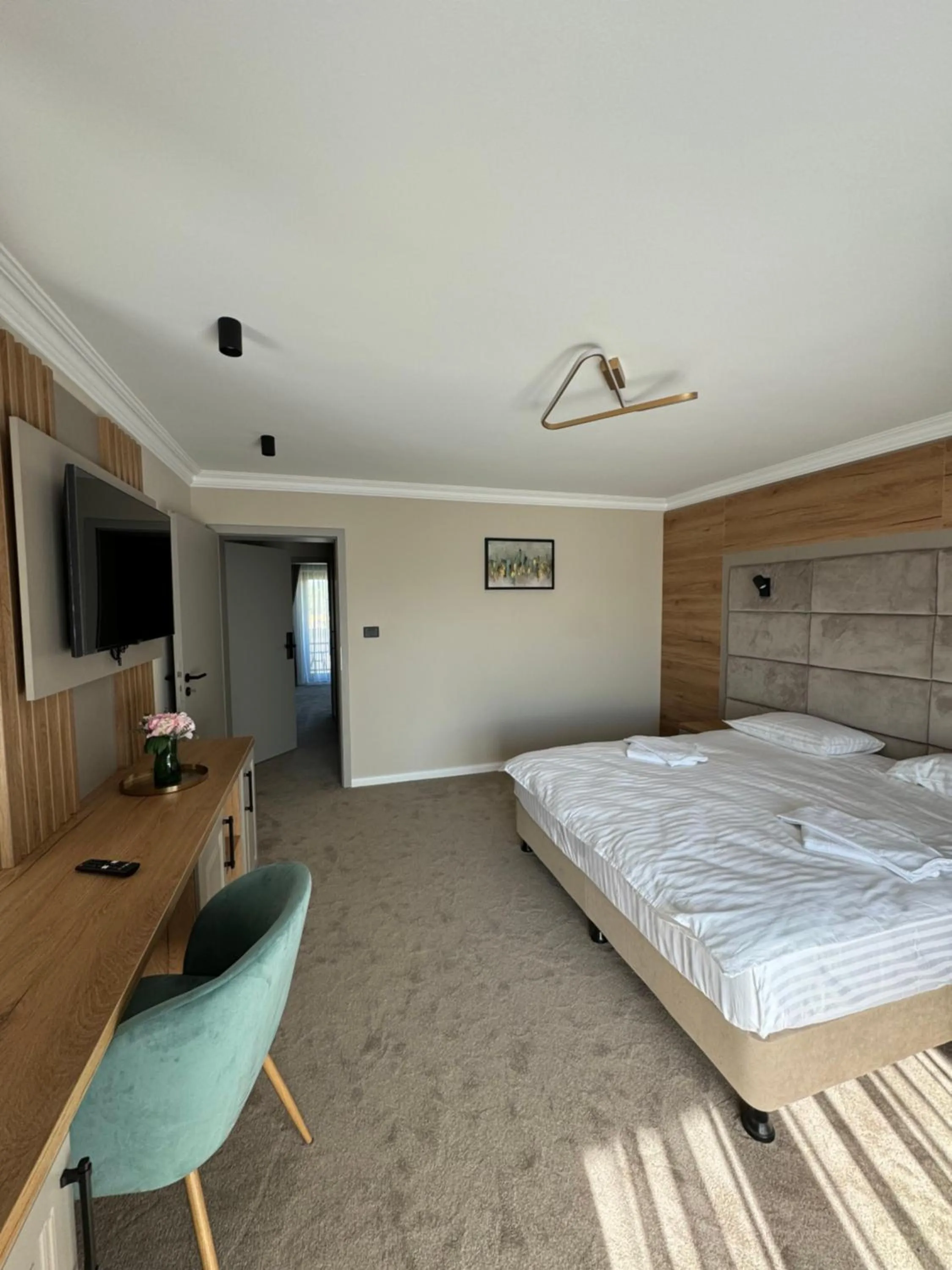 Bed in PENSIUNEA ANA