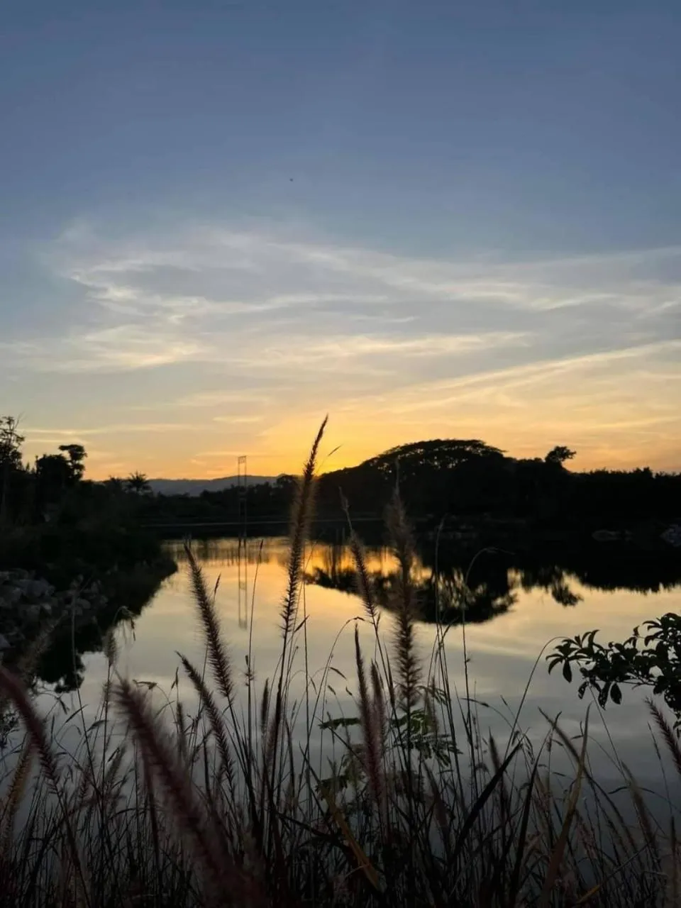 Sunrise in Athena Glamping Khaoyai