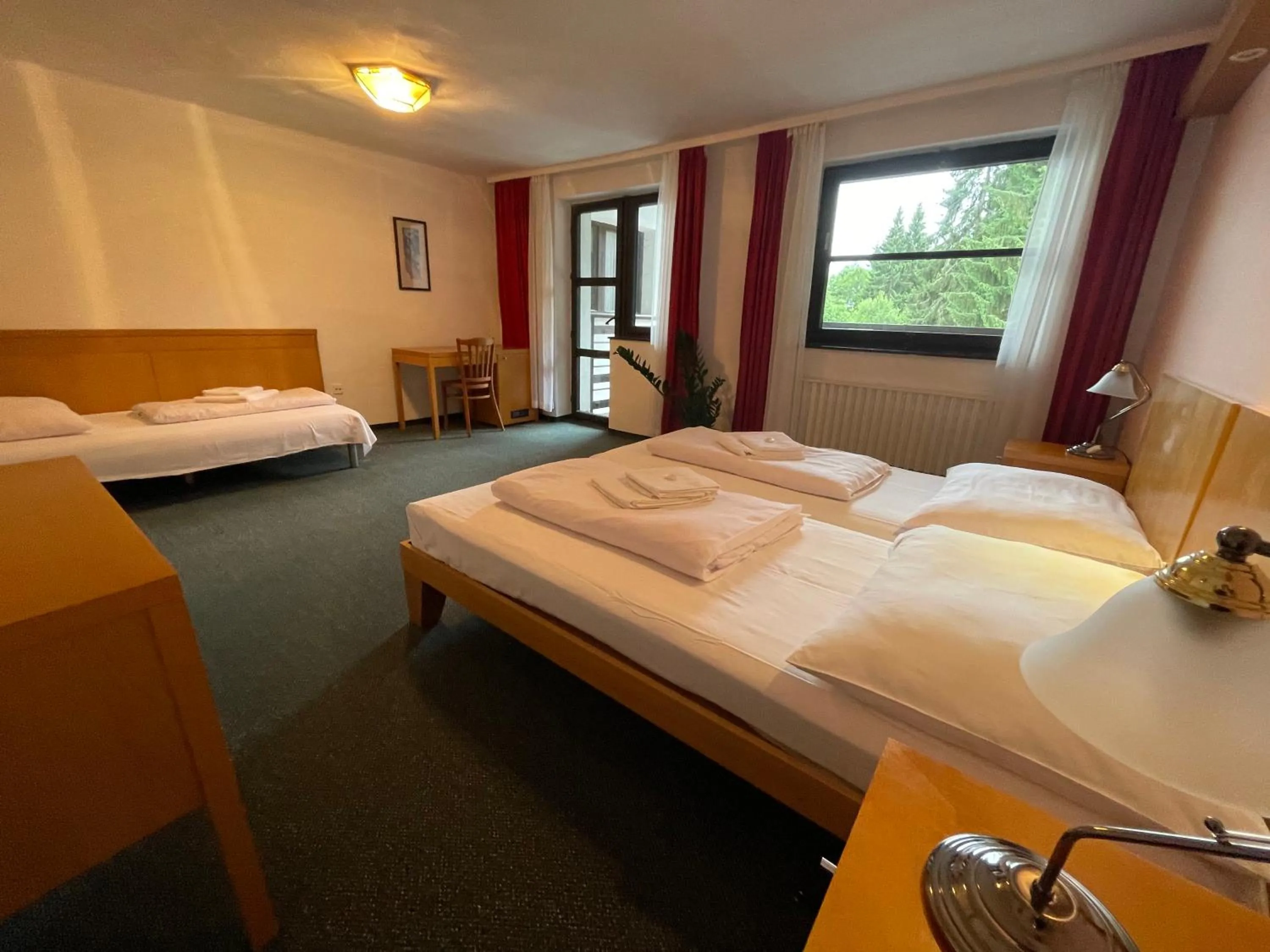 Bed in Hotel Bohemia