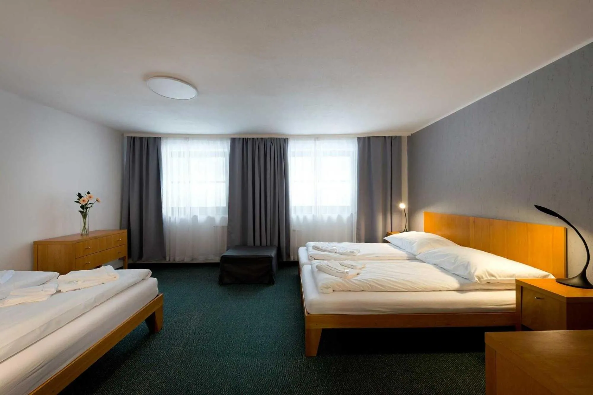 Bed in Hotel Bohemia