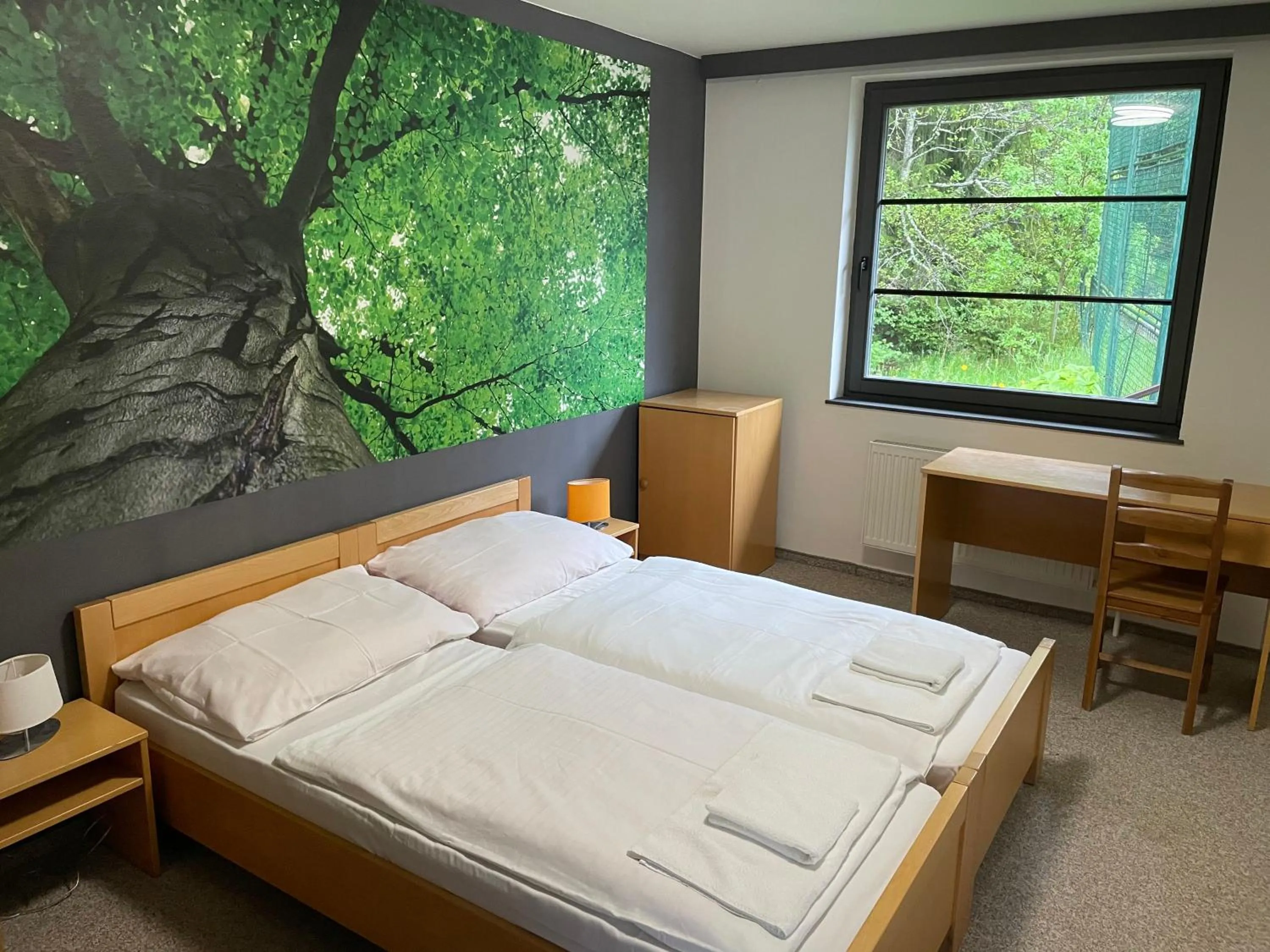 Bed in Hotel Bohemia