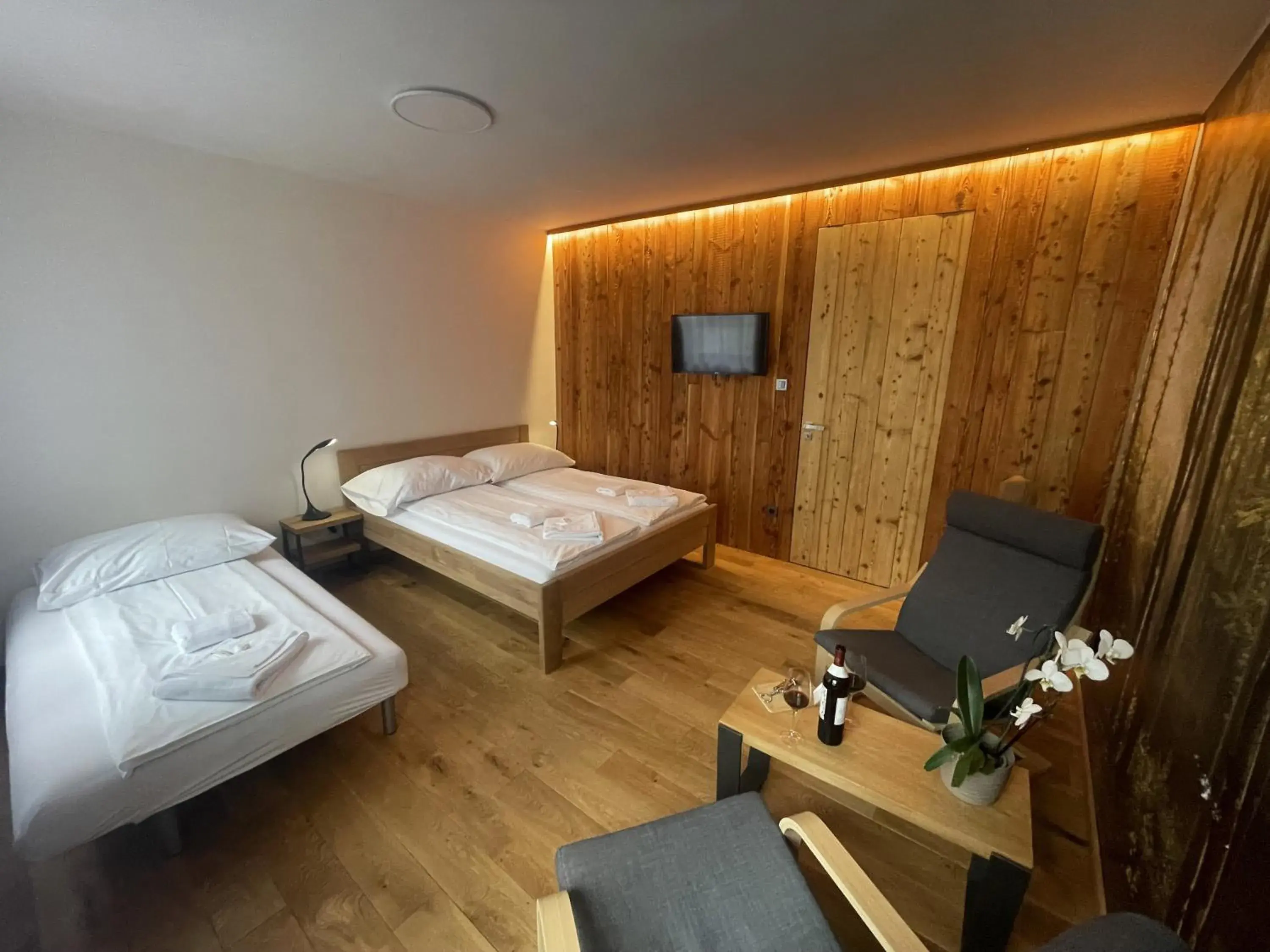 Deluxe Double Room with Extra Bed in Hotel Bohemia Deluxe Double Room with Extra Bed in Hotel Bohemia