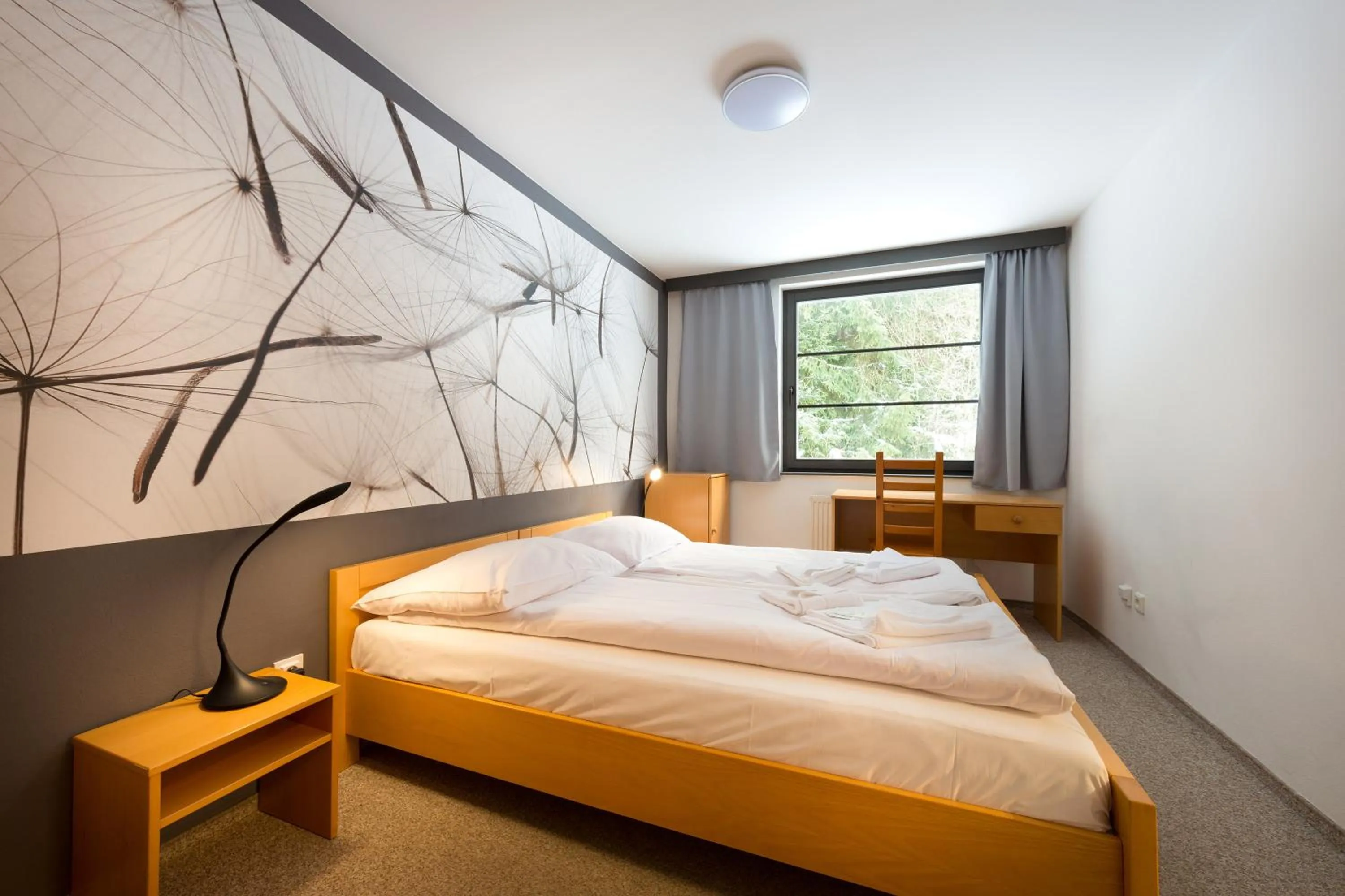 Bed in Hotel Bohemia