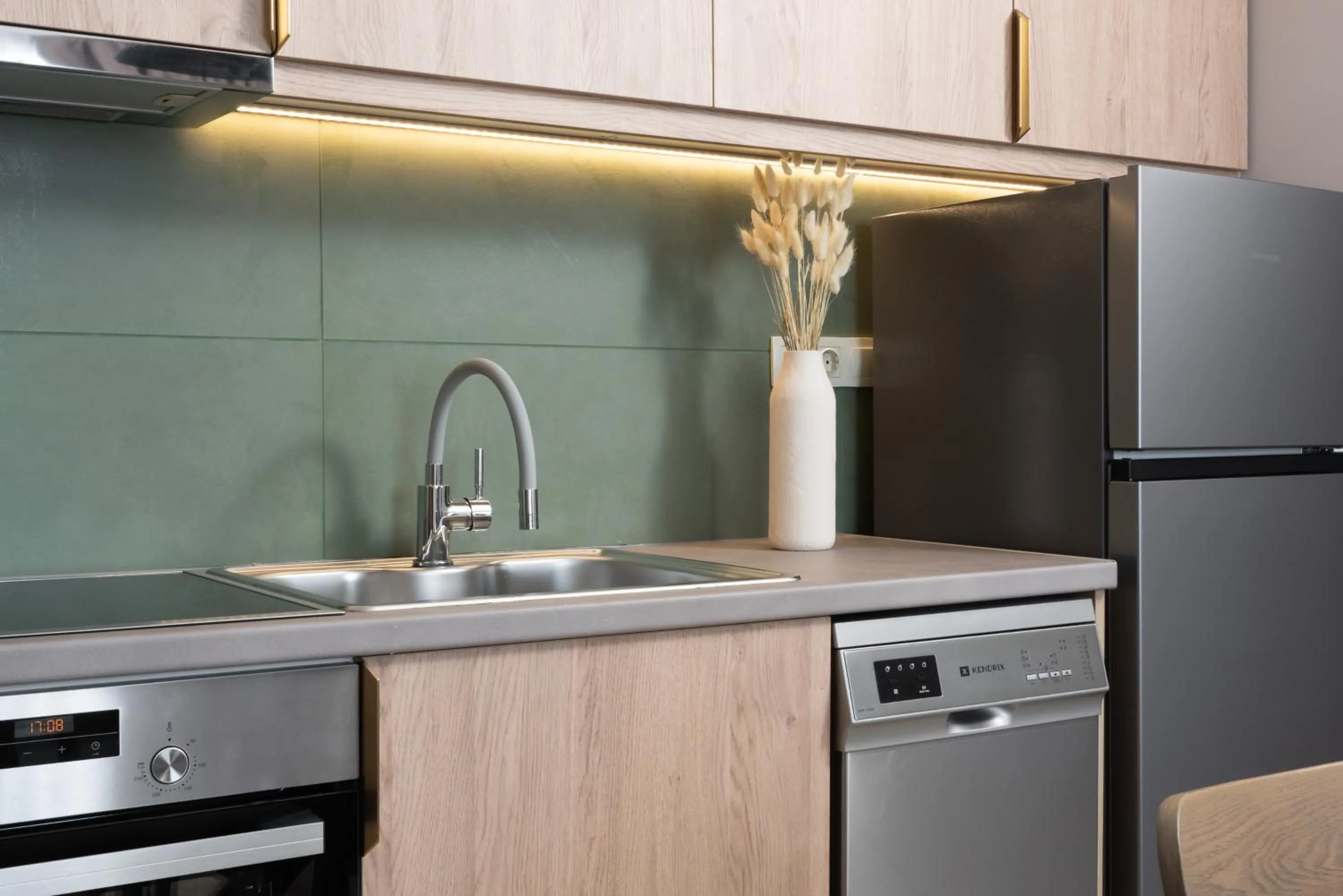 Kitchen or kitchenette in Num Suites & Lofts Athens