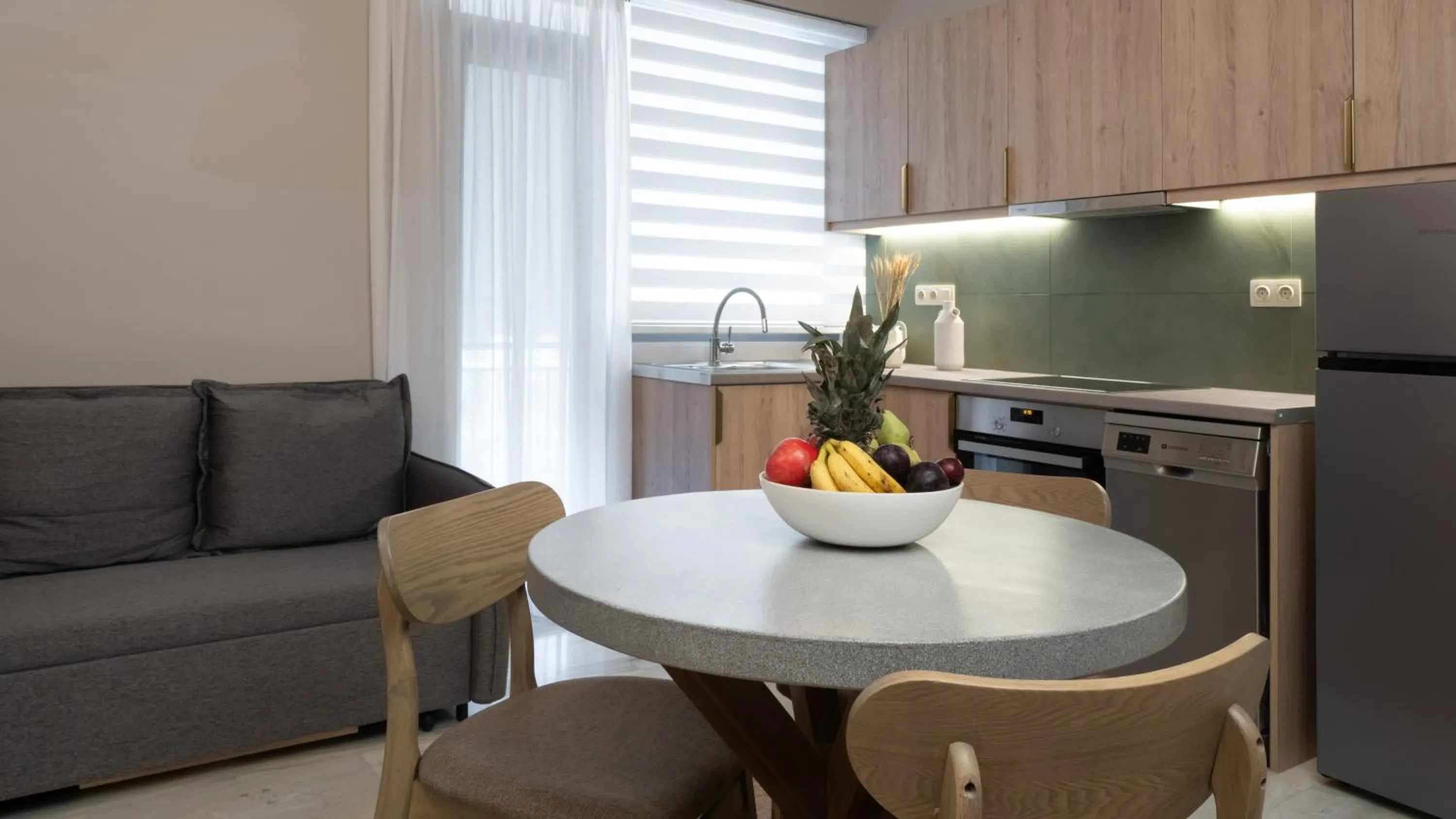 Kitchen or kitchenette in Num Suites & Lofts Athens