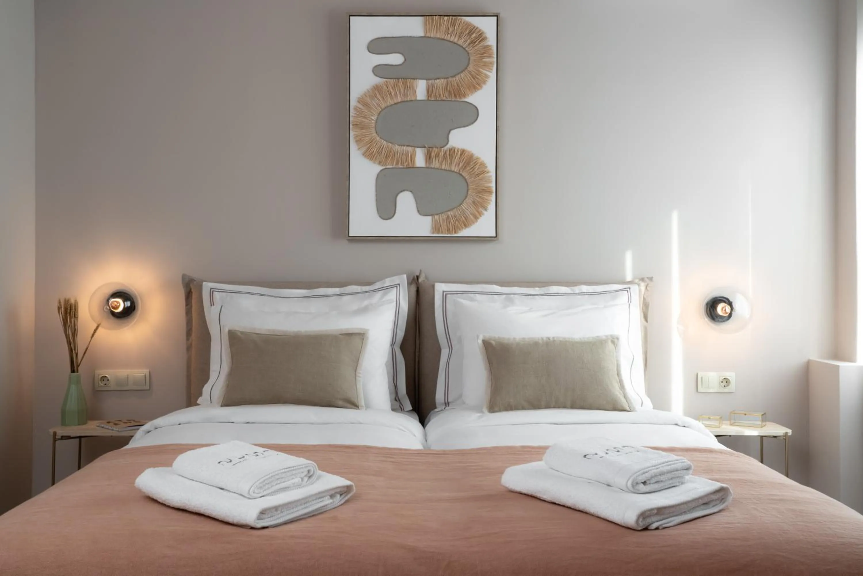 Bed in Num Suites & Lofts Athens