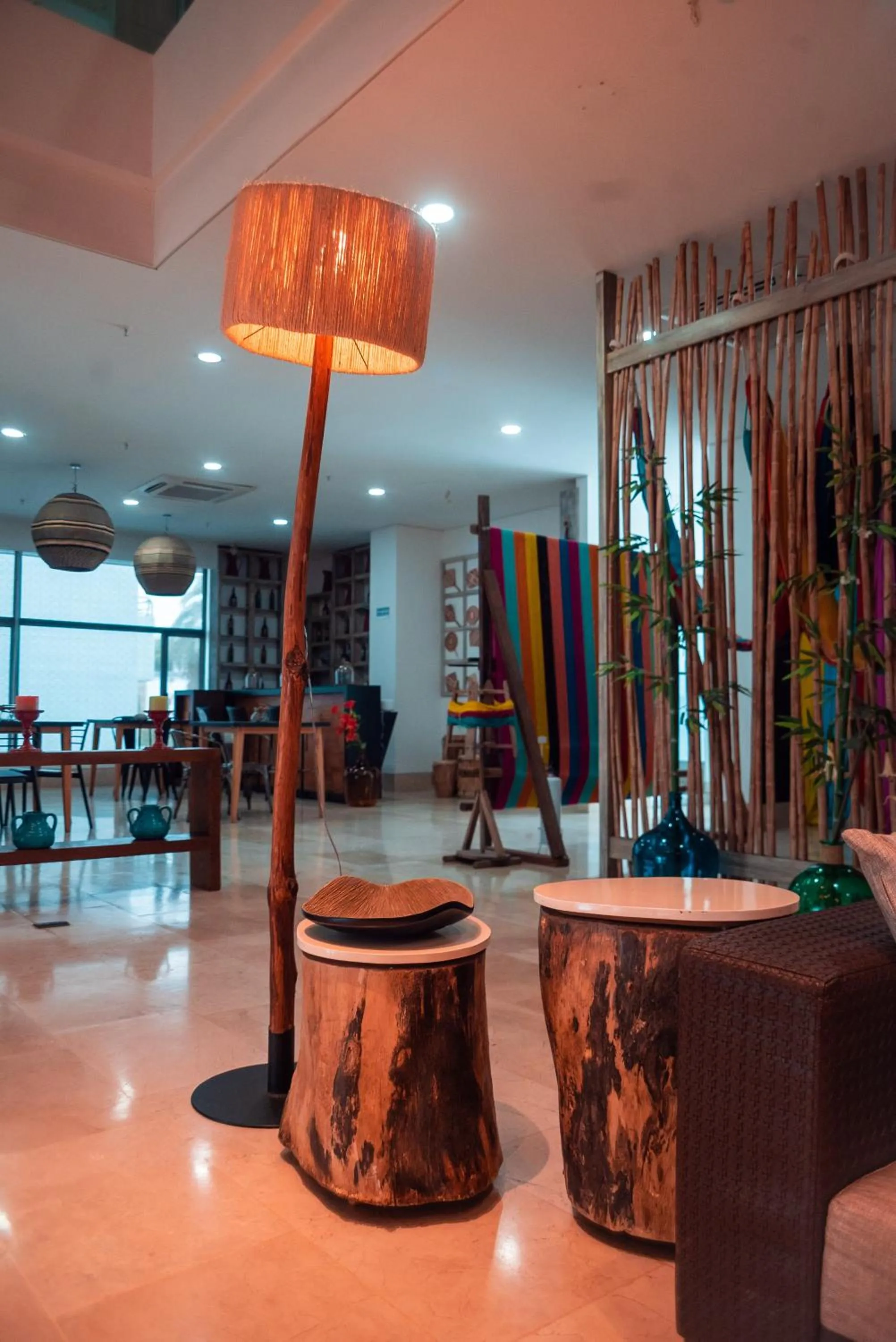 Lobby or reception in Hotel Unión Plaza