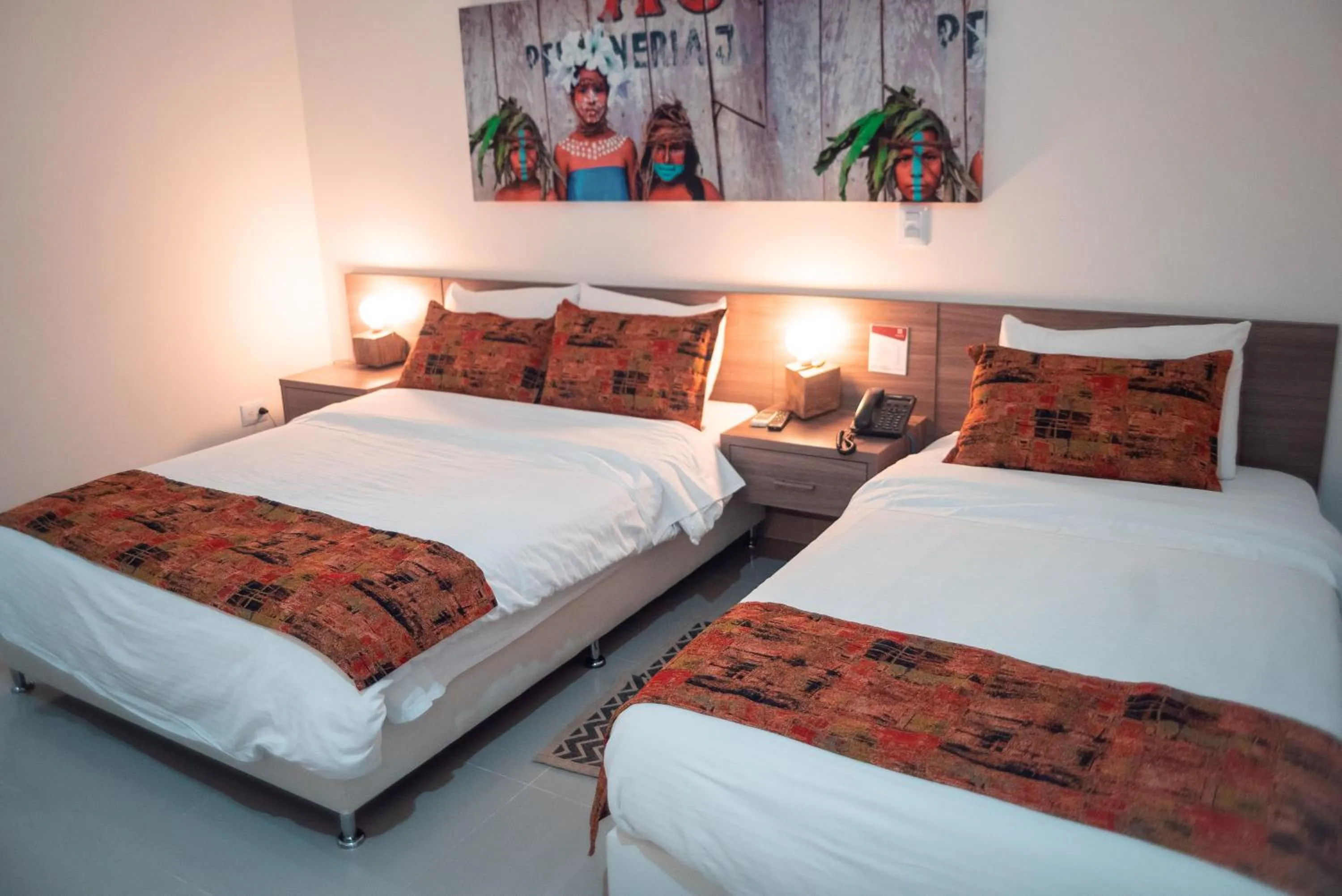 Bed in Hotel Unión Plaza