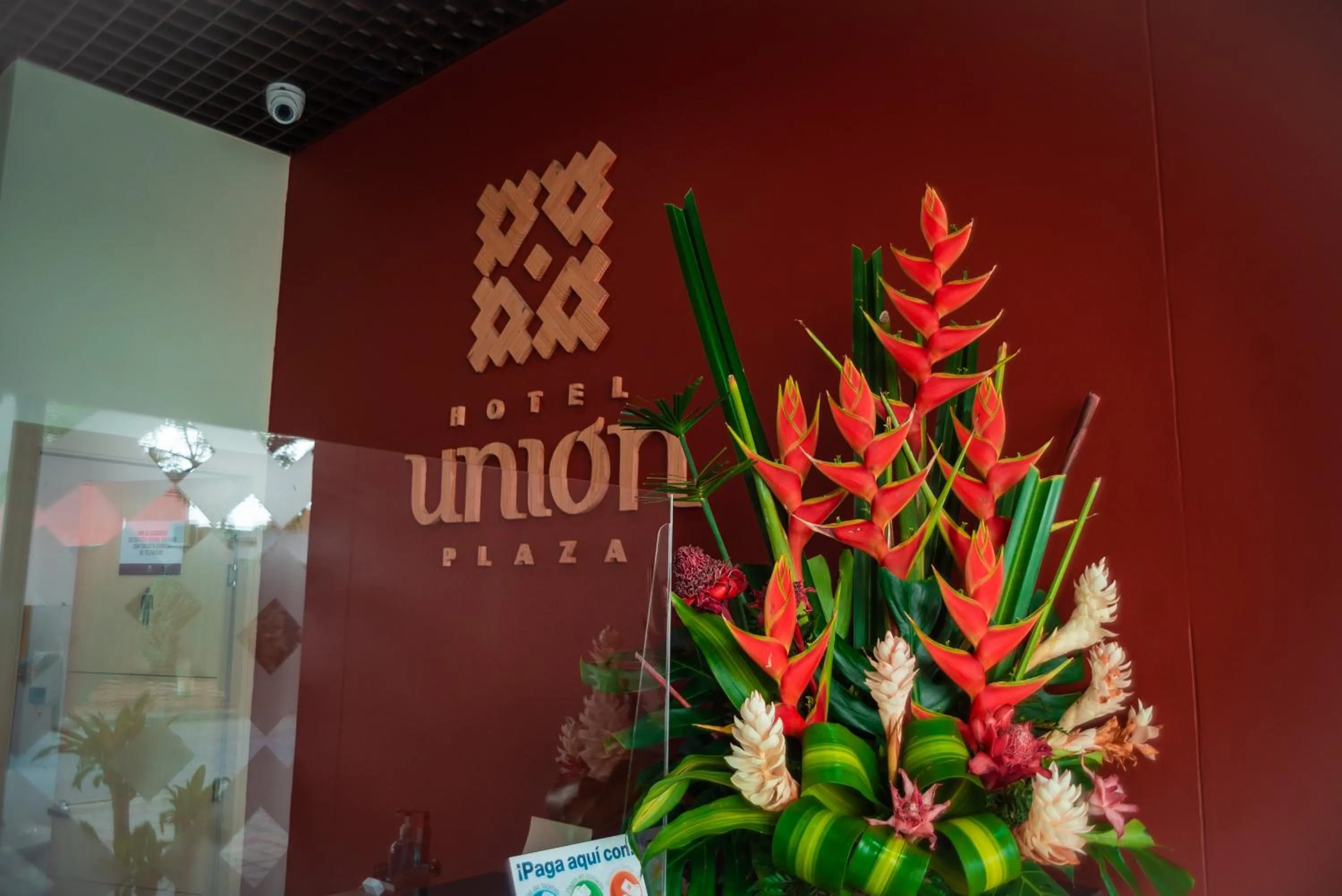 Property logo or sign in Hotel Unión Plaza