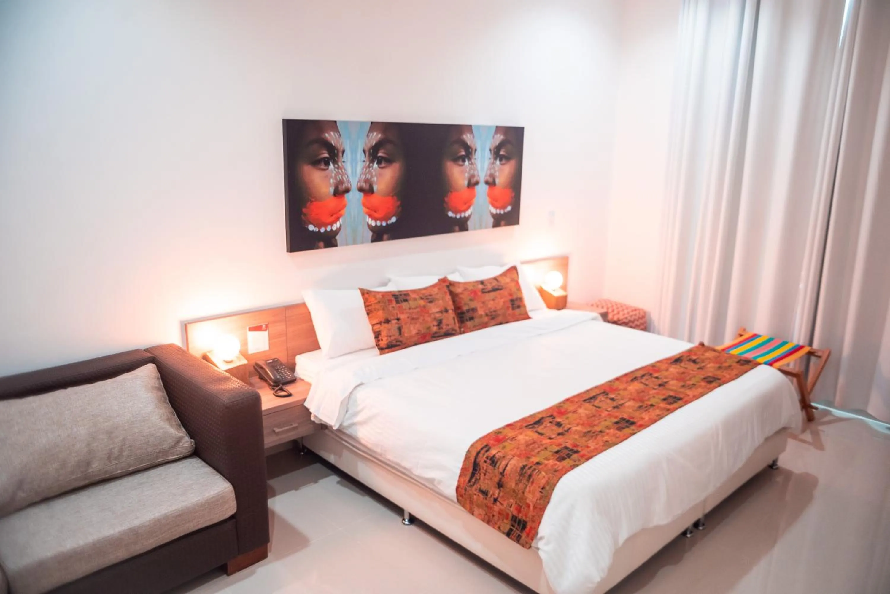 Bed in Hotel Unión Plaza