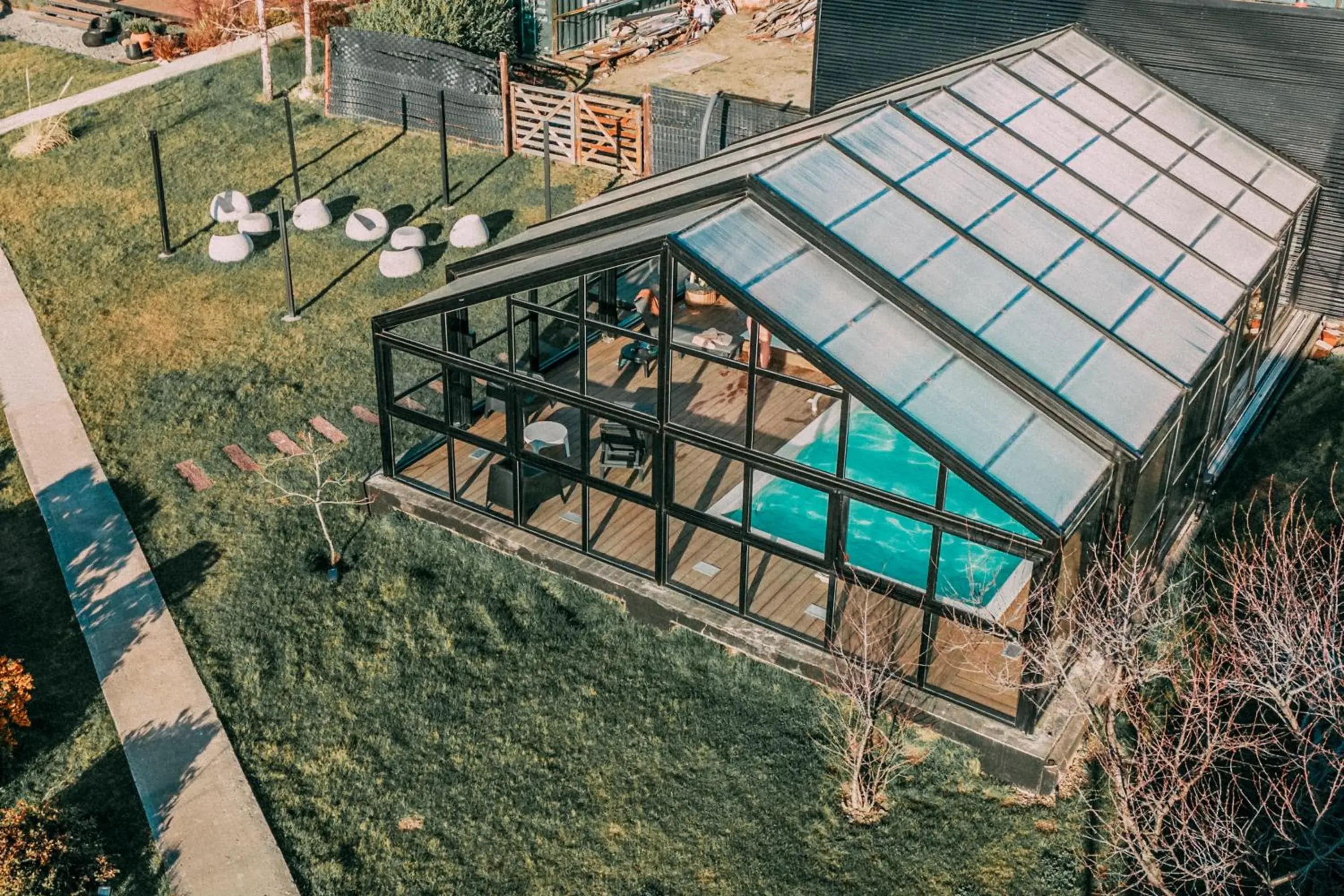 Bird's eye view in Luna Llena Dina Huapi Bird's eye view in Luna Llena Dina Huapi