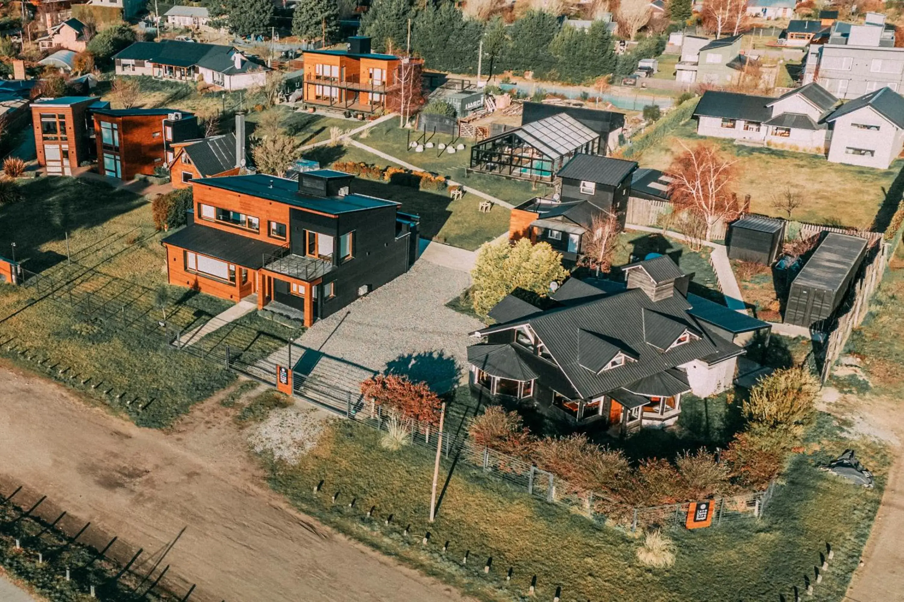 Bird's eye view in Luna Llena Dina Huapi Bird's eye view in Luna Llena Dina Huapi