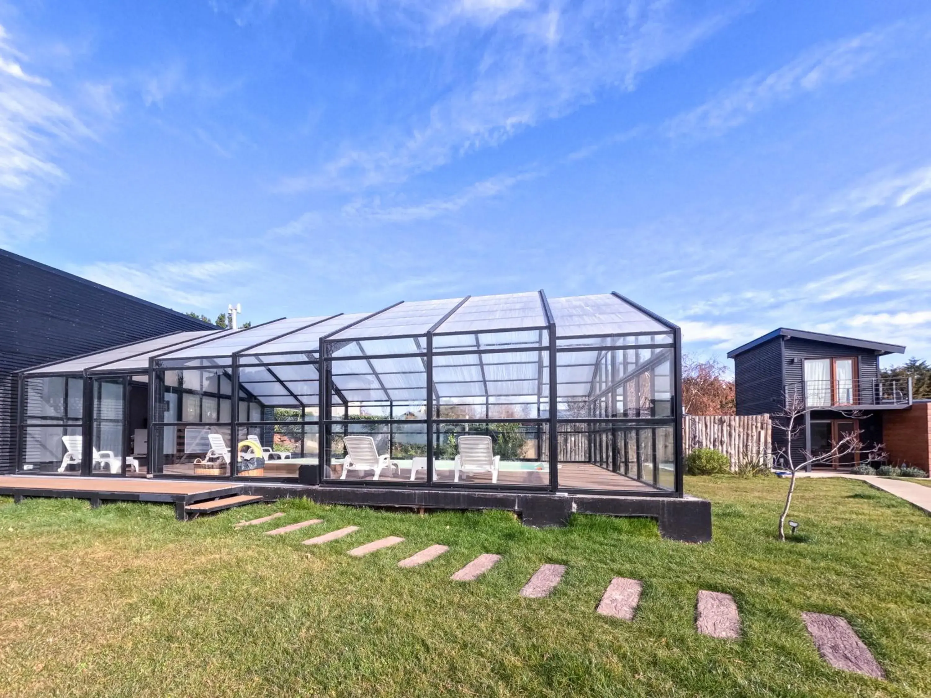 Swimming pool in Luna Llena Dina Huapi Swimming pool in Luna Llena Dina Huapi