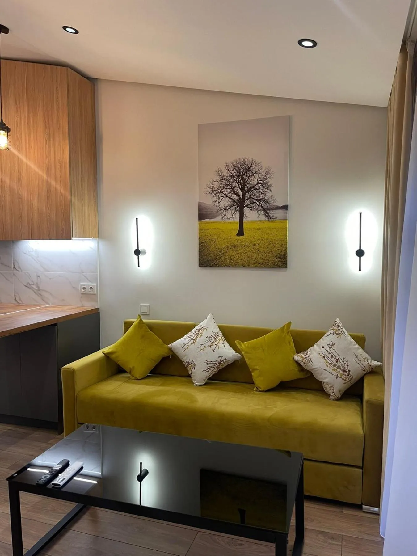 Living room in Yerevan, apartment in Aygestan