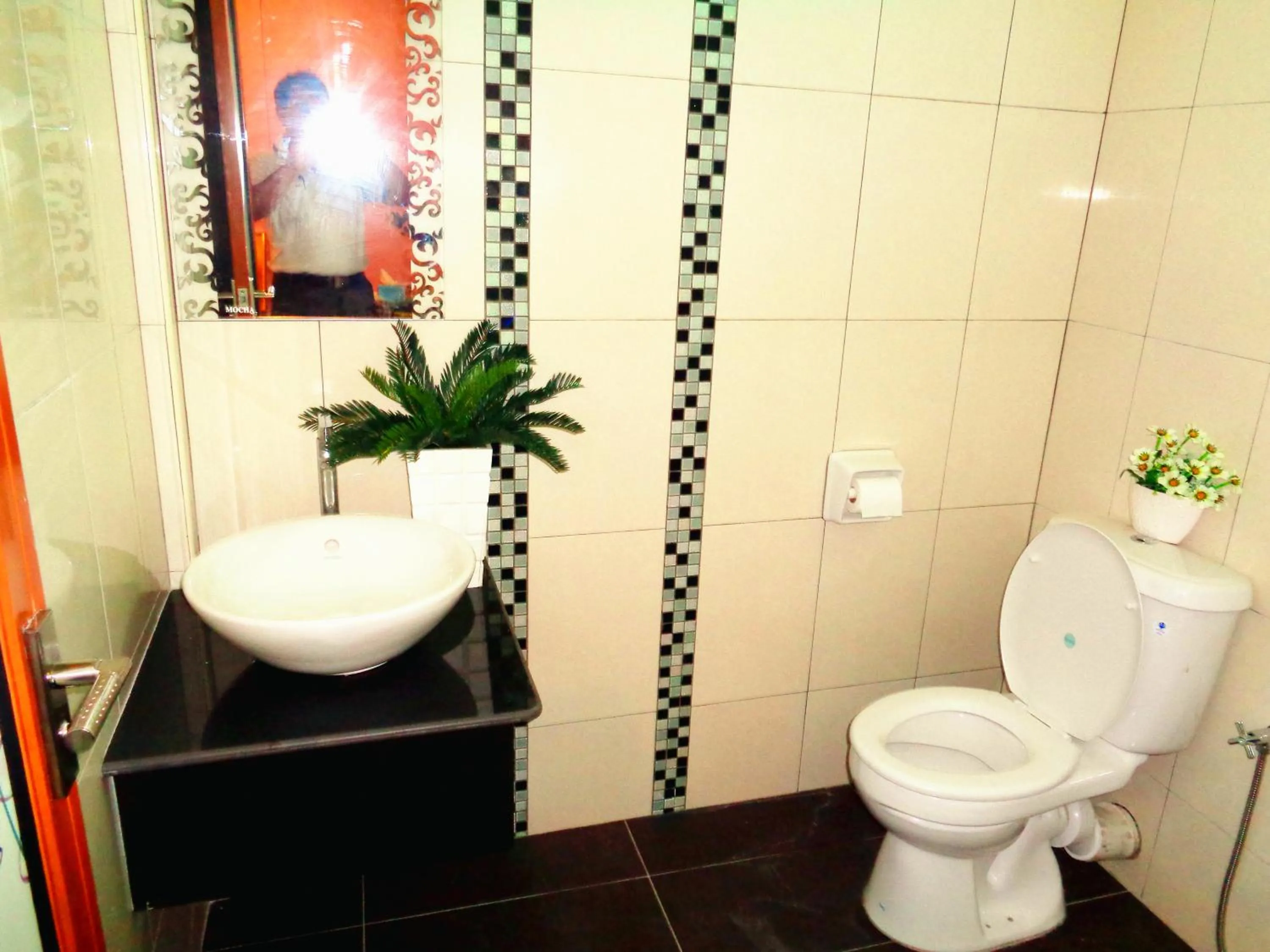 Bathroom in D'View Hotel