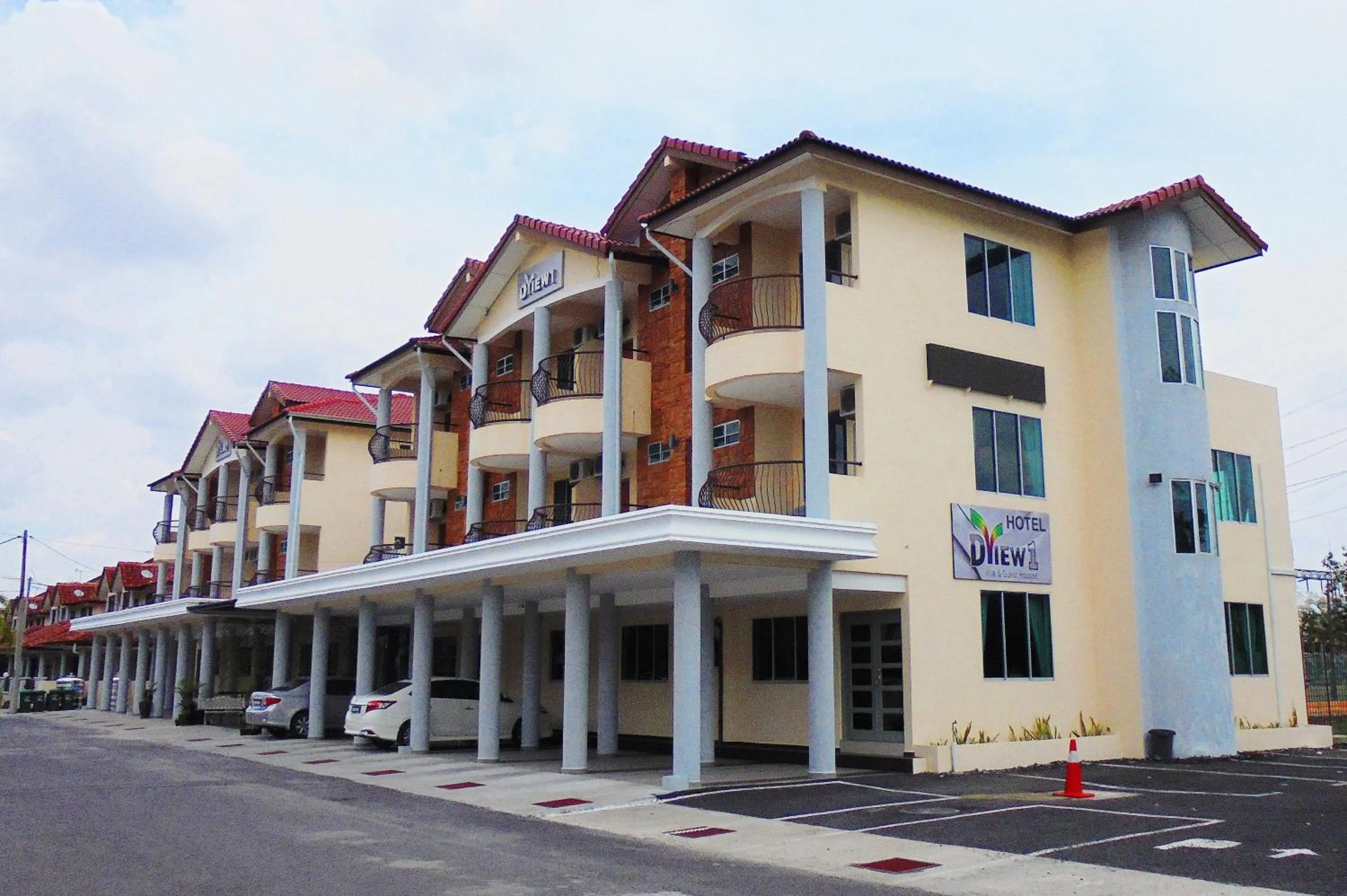 Property building in D'View Hotel