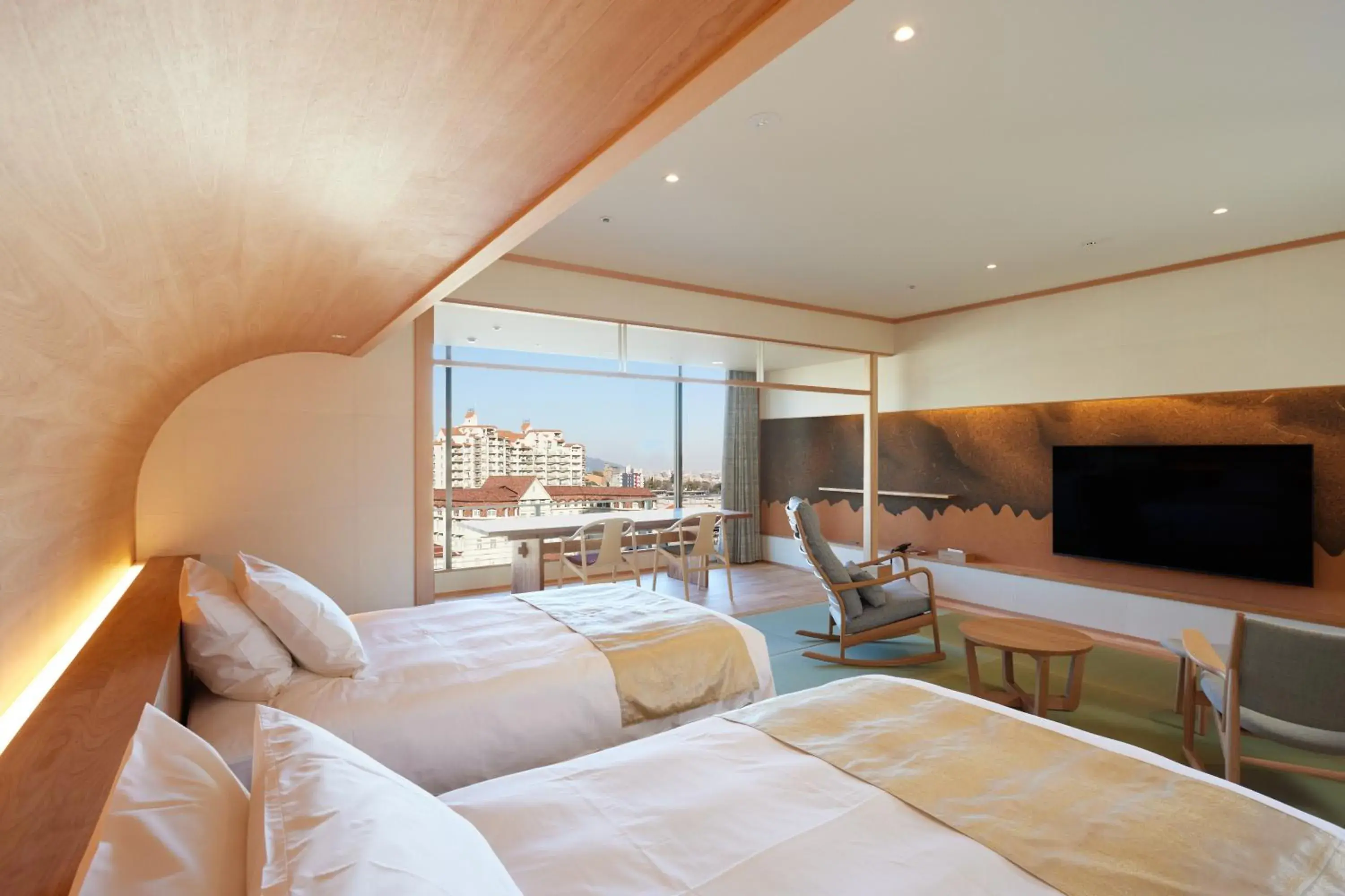 Deluxe Twin Room in Hotel Wakamizu Deluxe Twin Room in Hotel Wakamizu