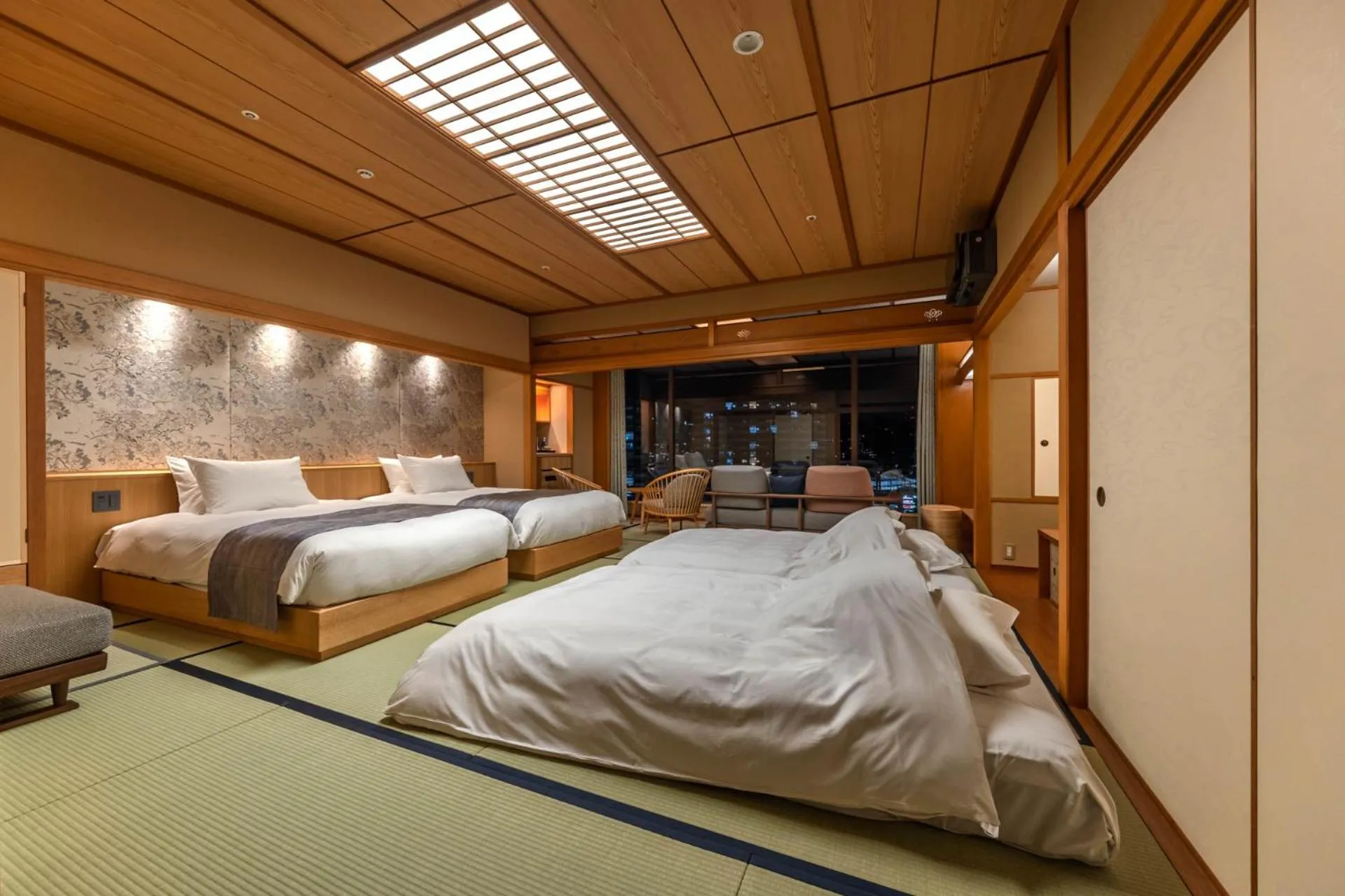 Bed in Hotel Wakamizu