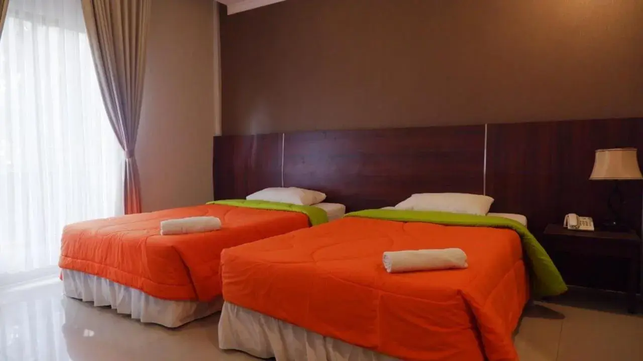 Bed in Bumi Gumati Resort & Convention Bed in Bumi Gumati Resort & Convention