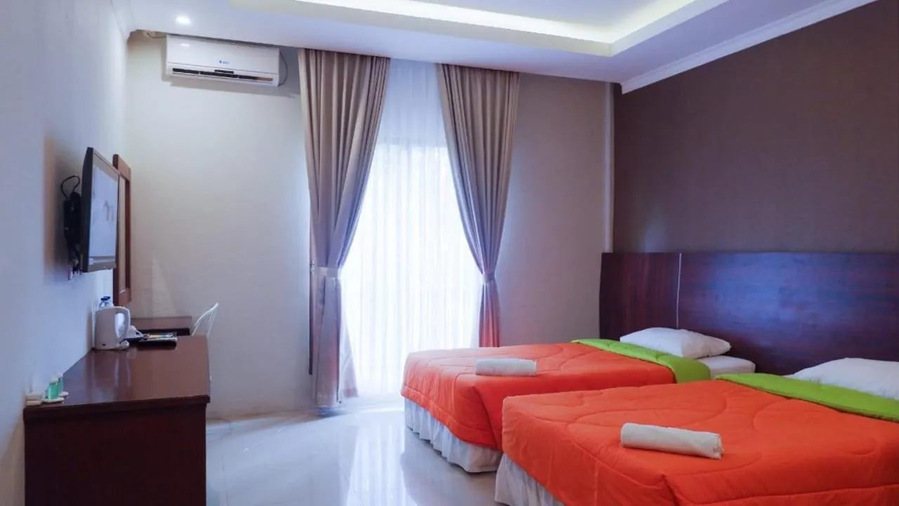 Bed in Bumi Gumati Resort & Convention
