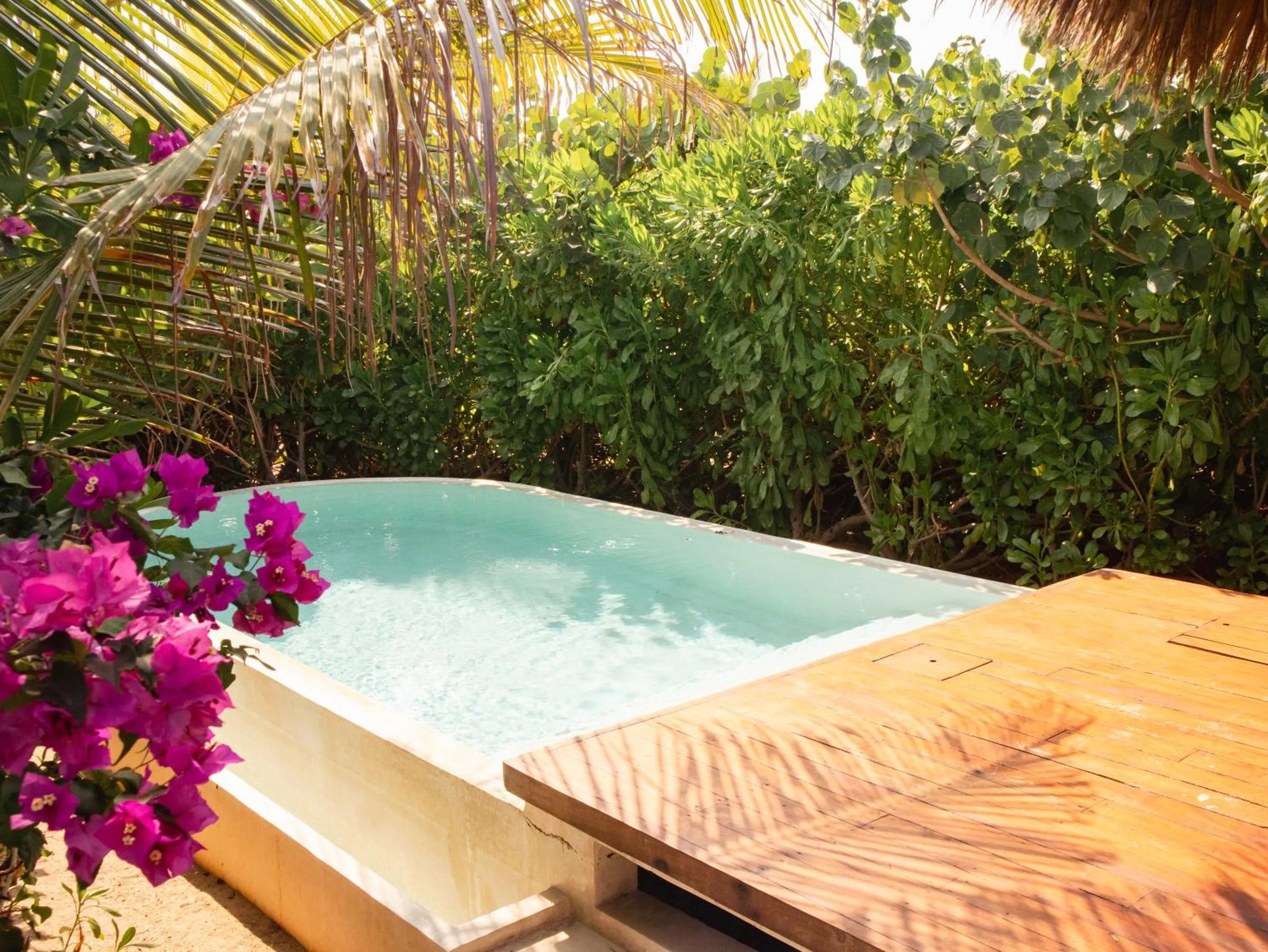 Pool view in Aldea Mizúl - Beach Front - Adults Only