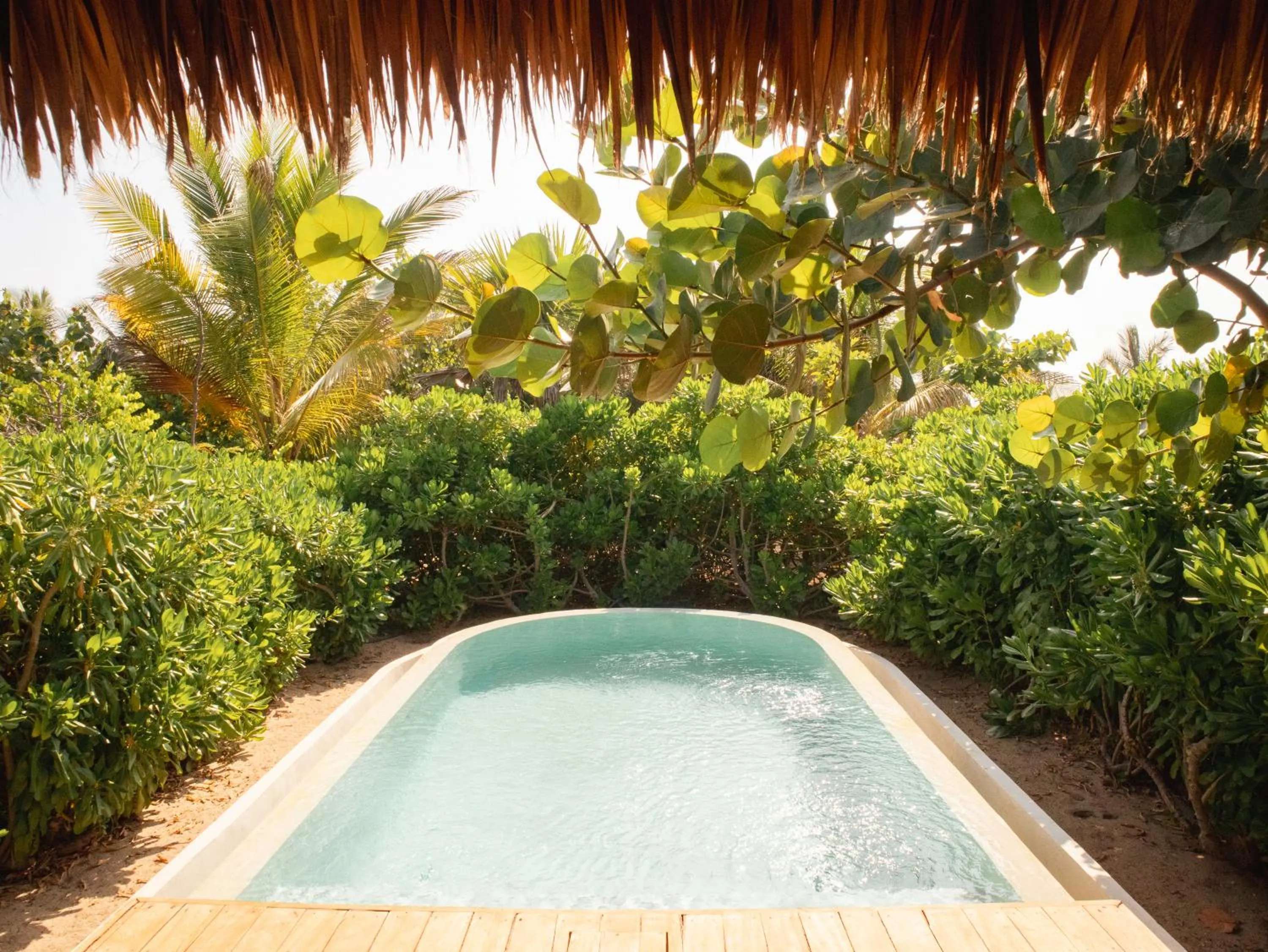 Pool view in Aldea Mizúl - Beach Front - Adults Only