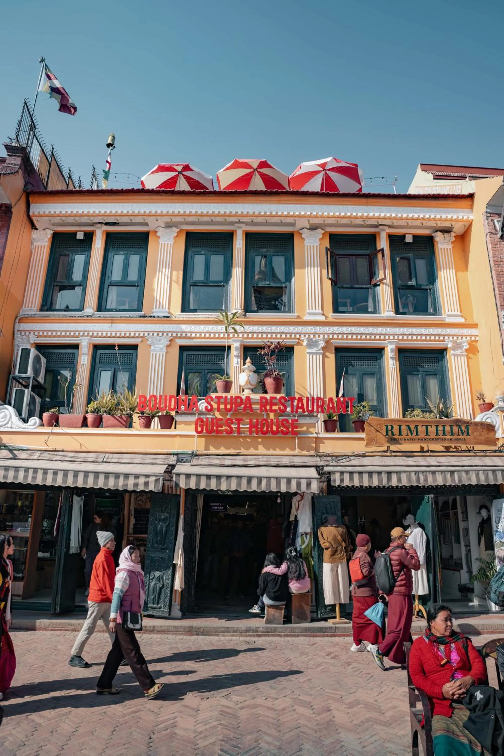 Property building in Boudha Stupa View Guest House