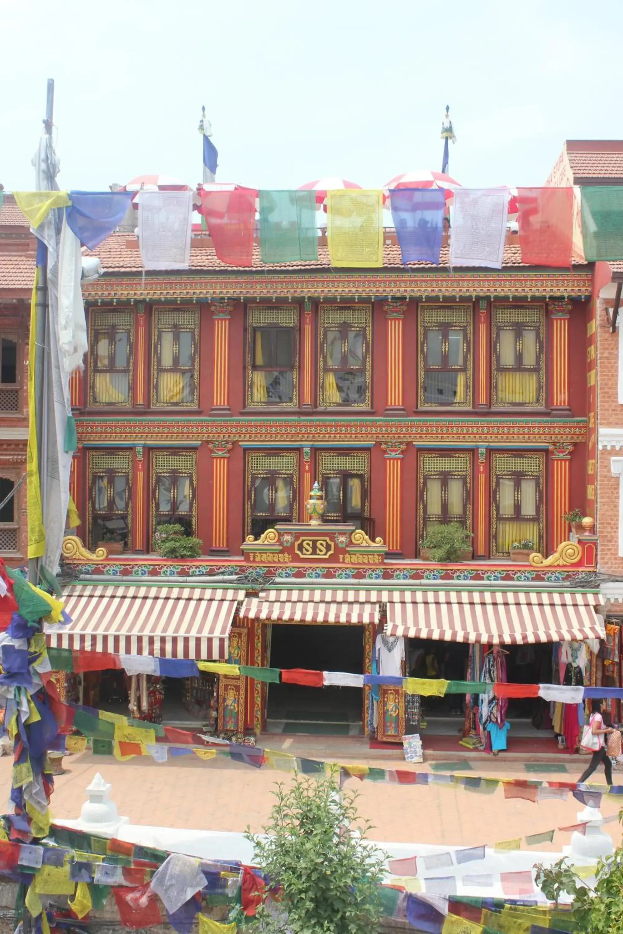 Property building in Boudha Stupa View Guest House Property building in Boudha Stupa View Guest House