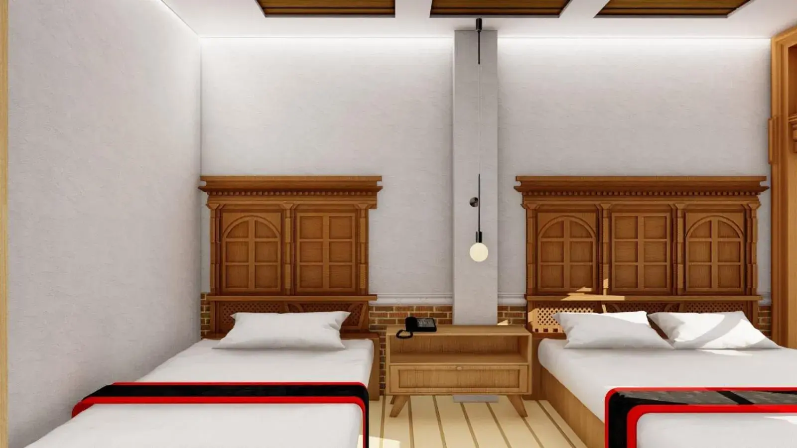 Bed in Boudha Stupa View Guest House Bed in Boudha Stupa View Guest House